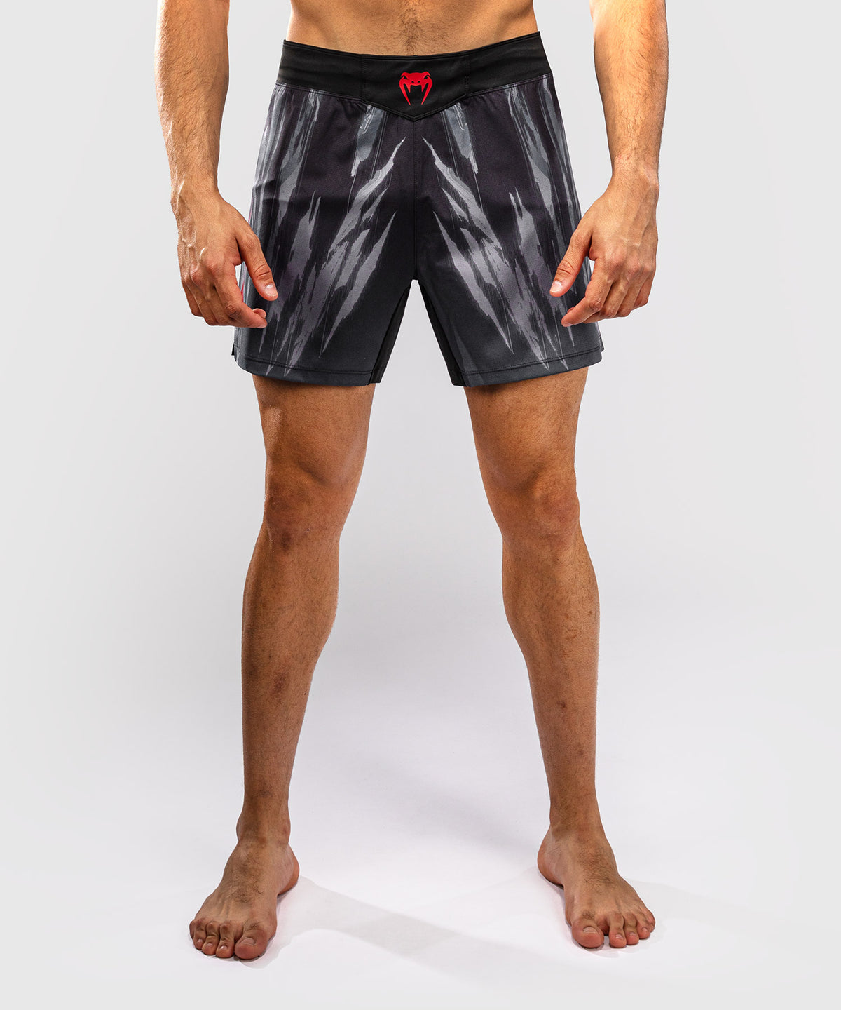 Venum Demon Pantaloncini da Combattimento - Nero/Grigio
