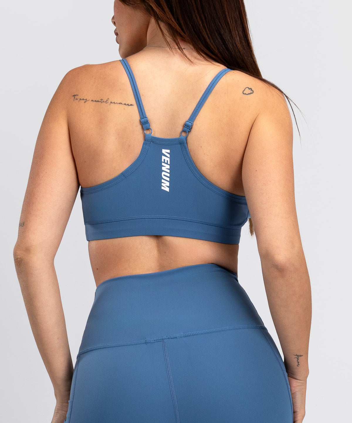 Venum Essential Low Impact Sports Bra da Donna - Blu Tempesta