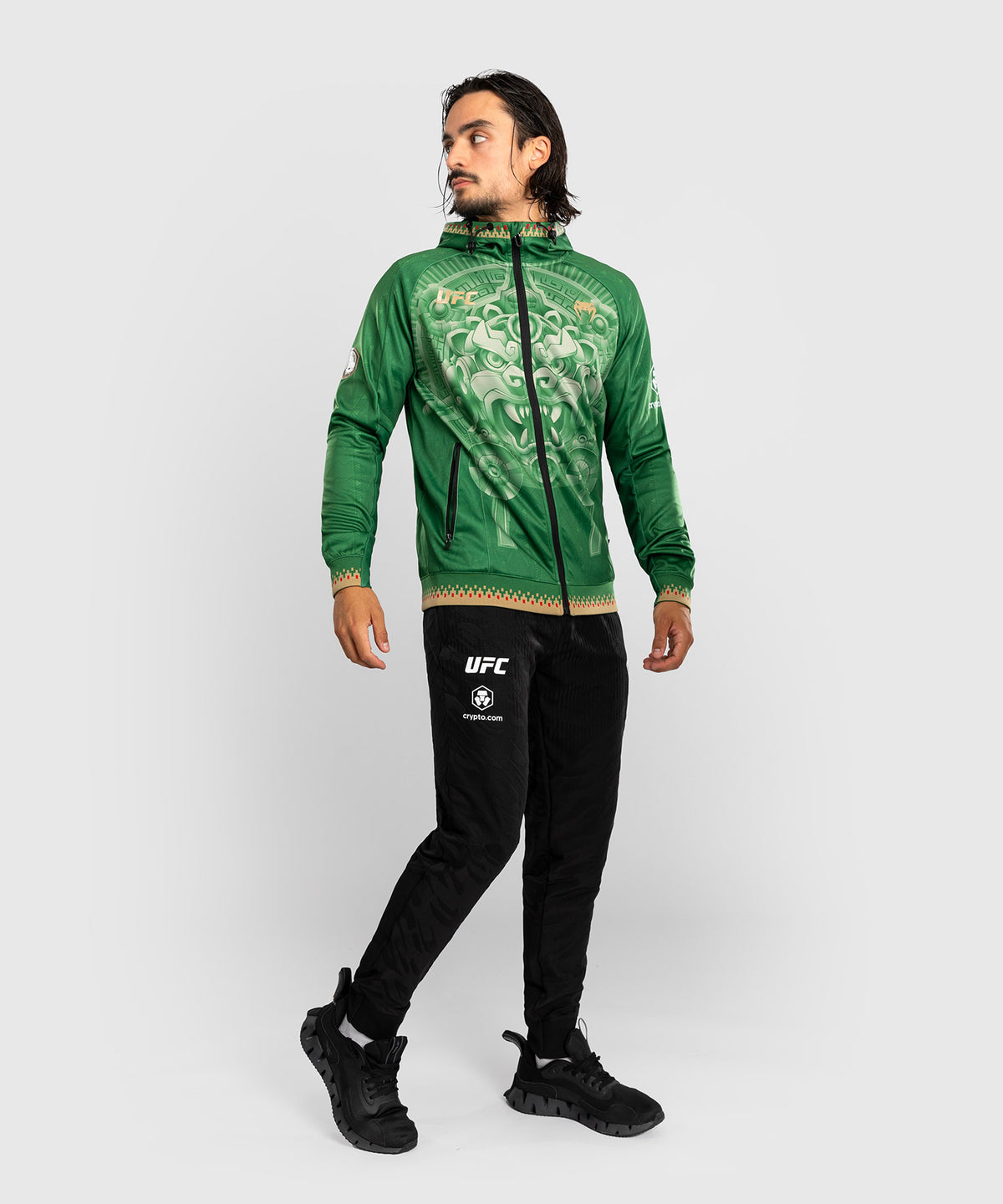 Sweat à Capuche UFC Noche 2.0 by Venum Authentic Fight Night - Vert
