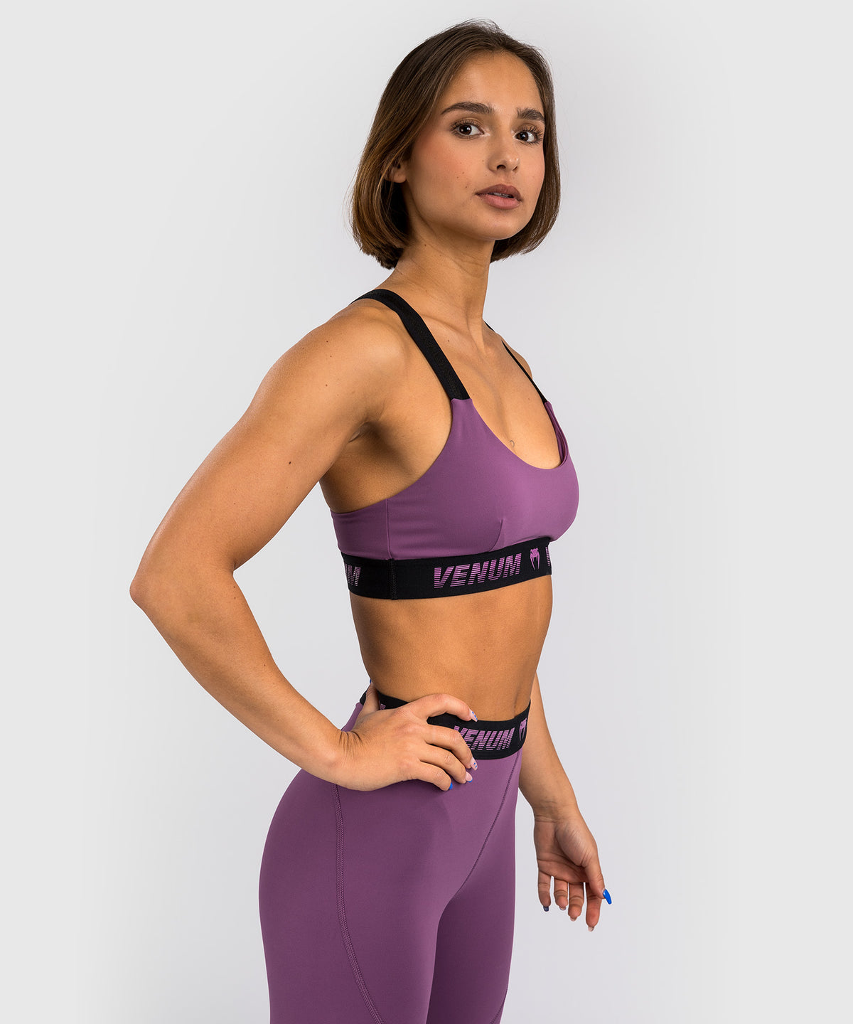 Venum Elevate Sport-BH für Frauen - Dusky Orchid