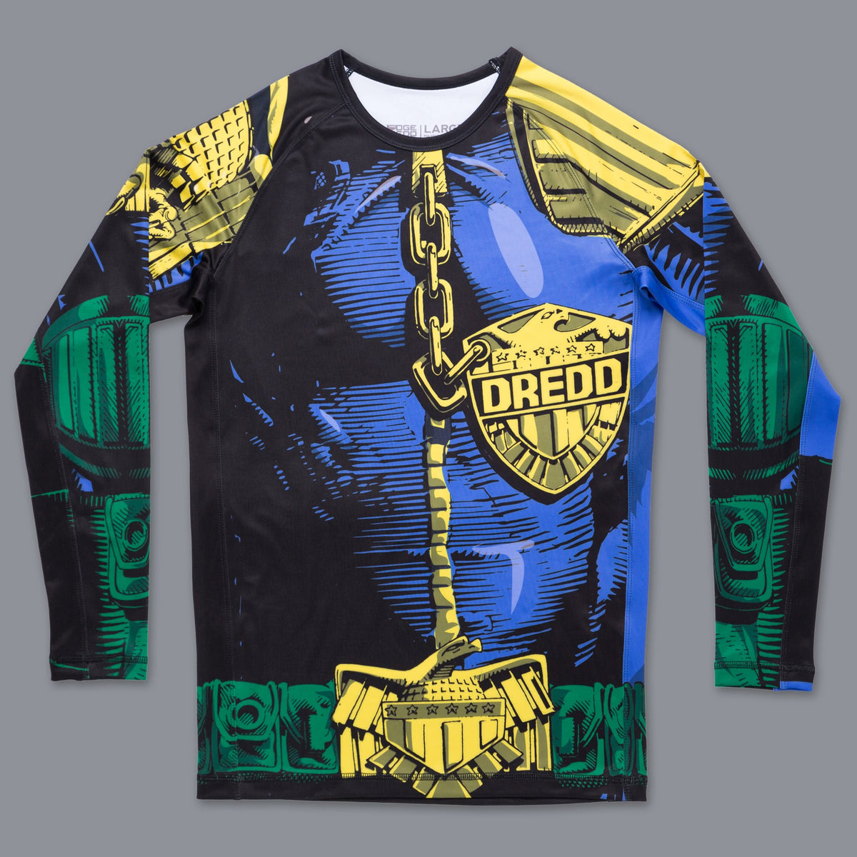 Scramble X Judge Dredd The Law Rashguard