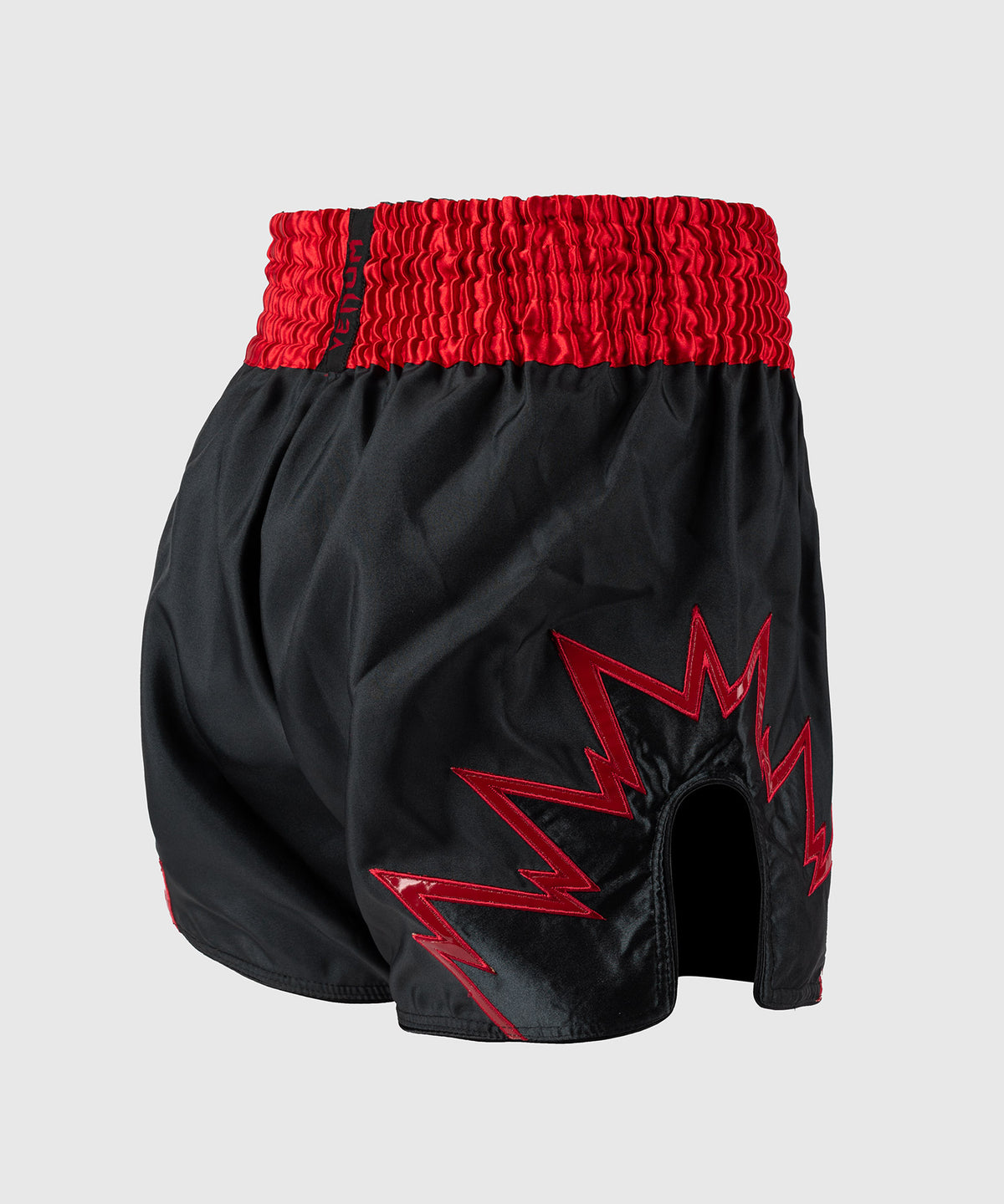 Venum Inferno Muay Thai Shorts - Charcoal Grey/Red