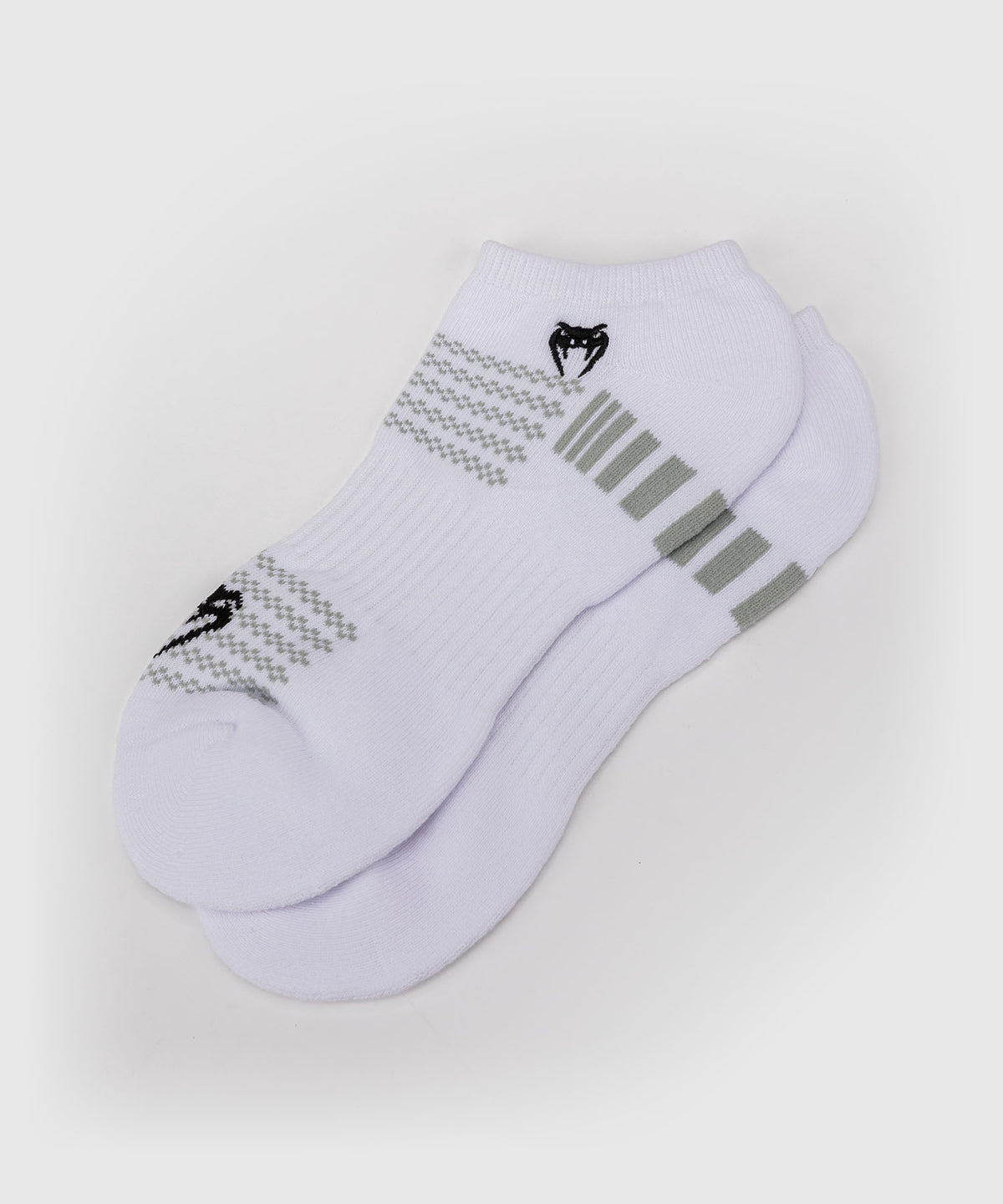 Venum Vector No-Show Socks - White/Grey