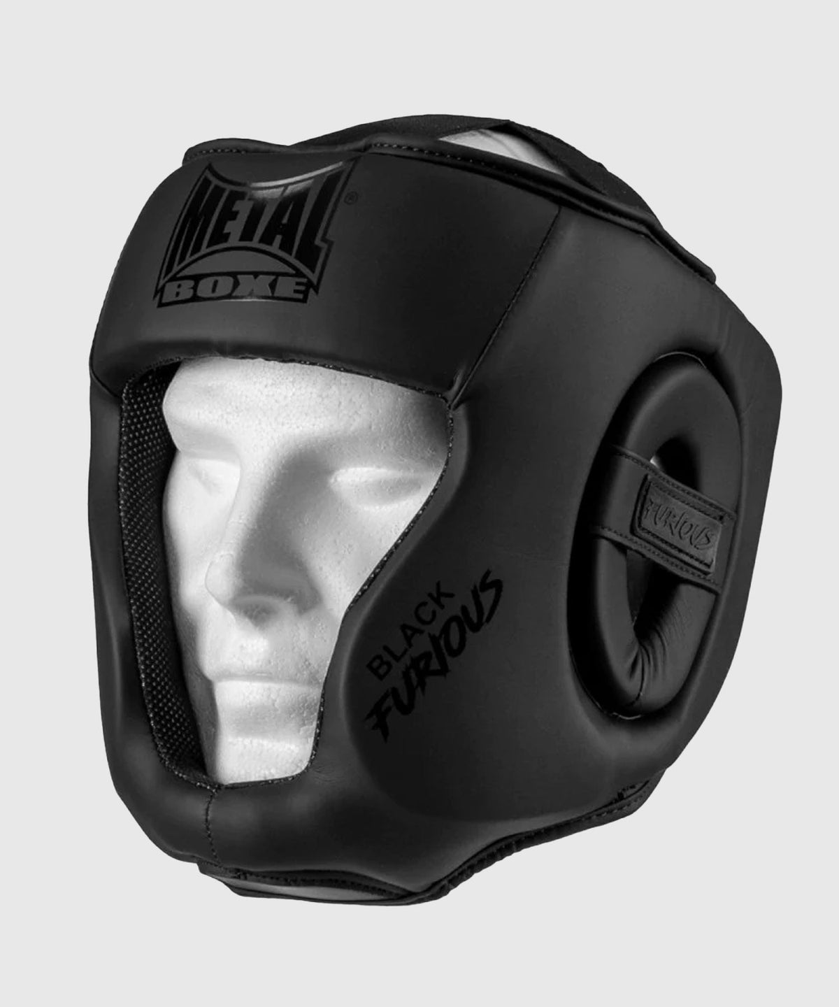 Metal Boxe Integral Metal Furious Boxhelm - Schwarz