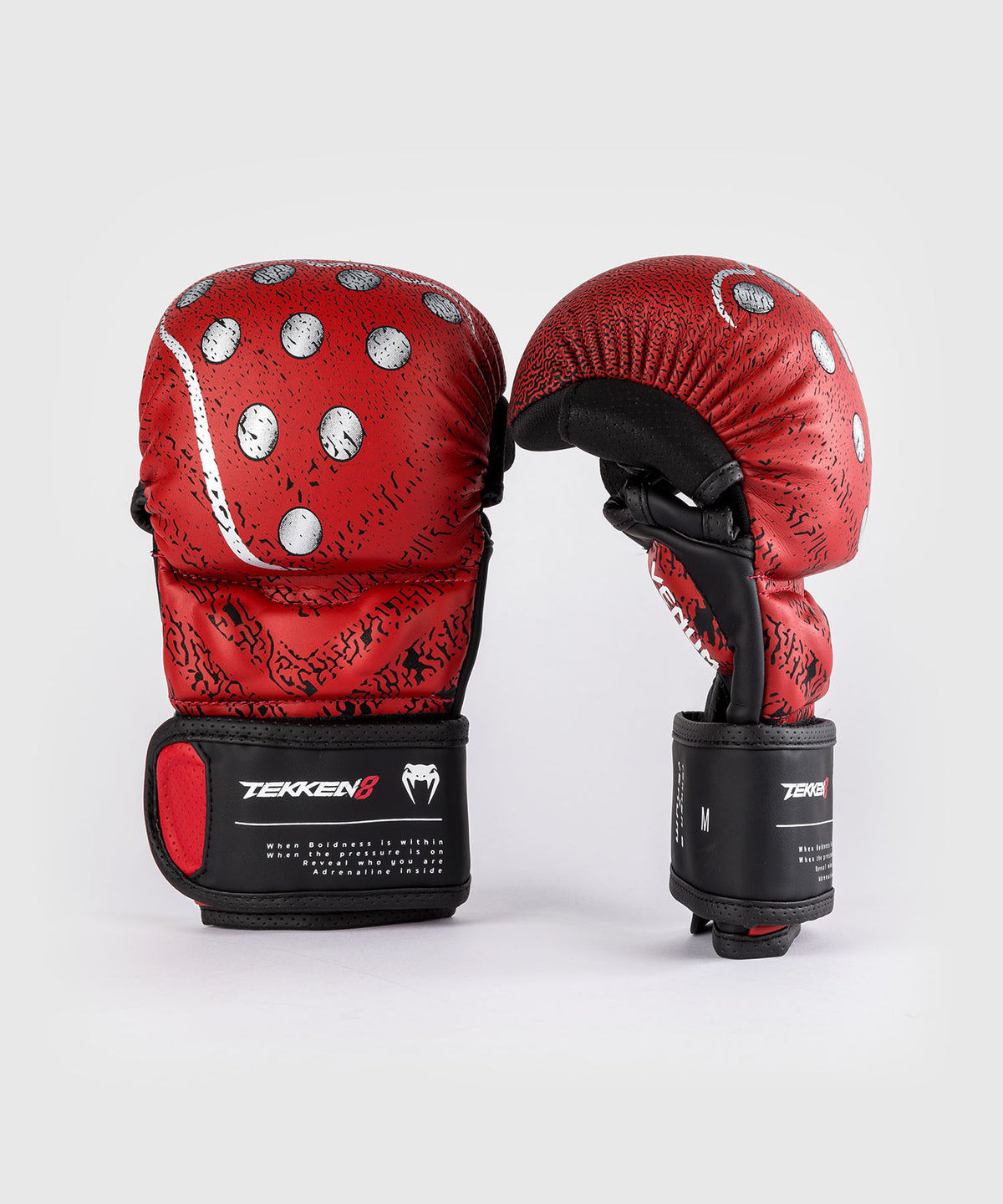 Venum x TEKKEN 8 Kazuya Guantoni da Sparring - Rosso/Nero