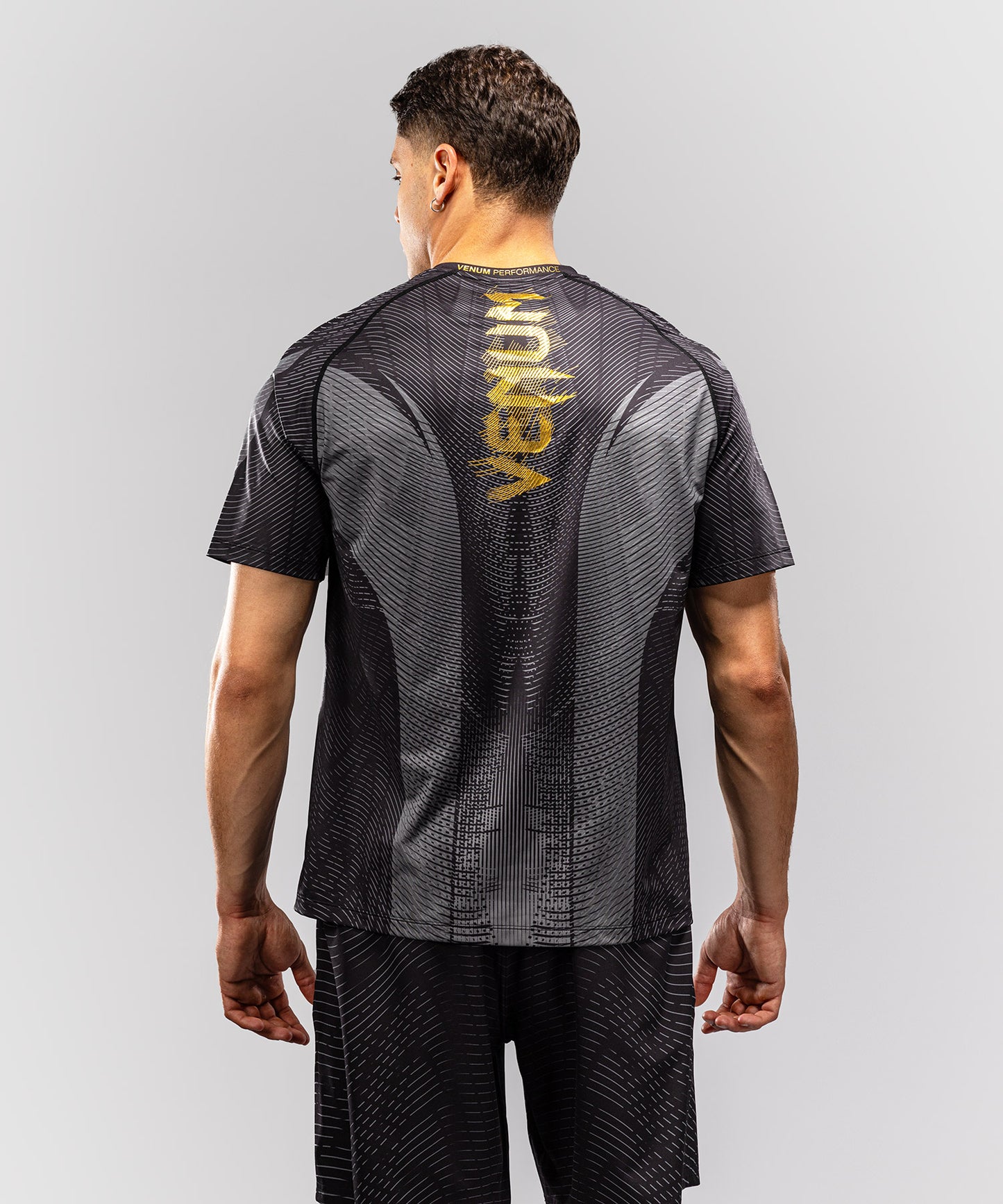 Venum Galactic 3.0 Dry Tech T-Shirt - Black/Gold