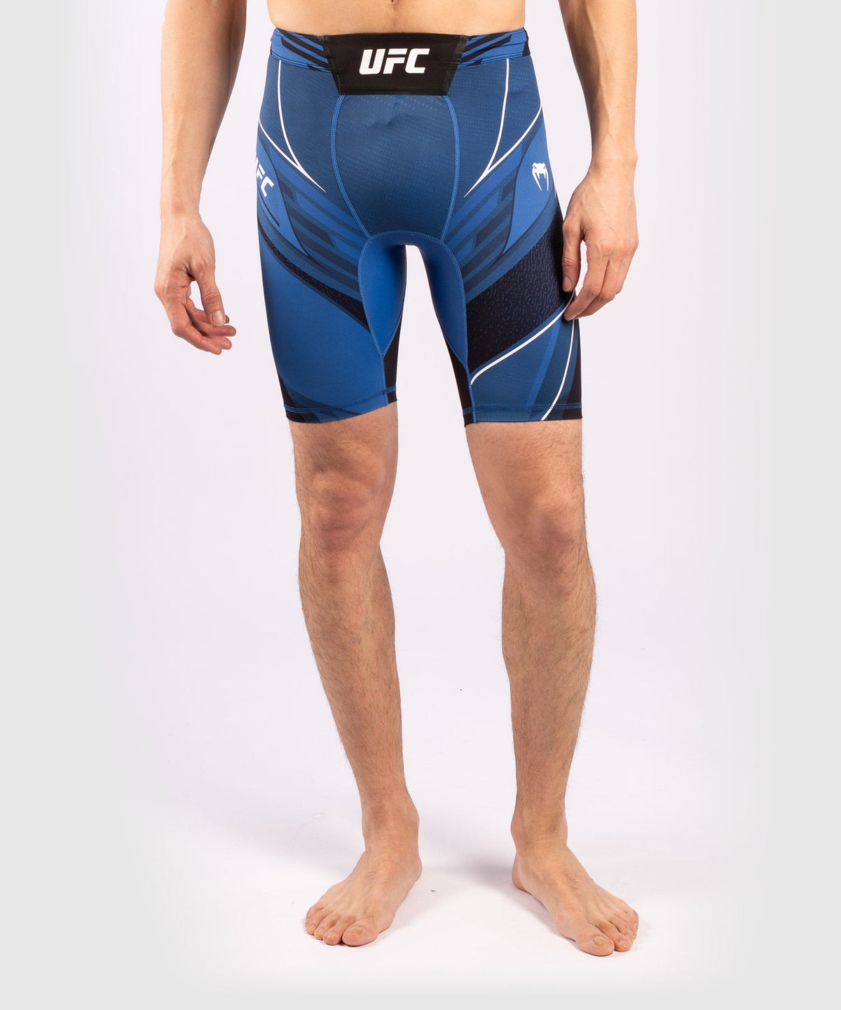 Short de compression pour Hommes UFC Venum Authentic Fight Night - Coupe Longue - Bleu