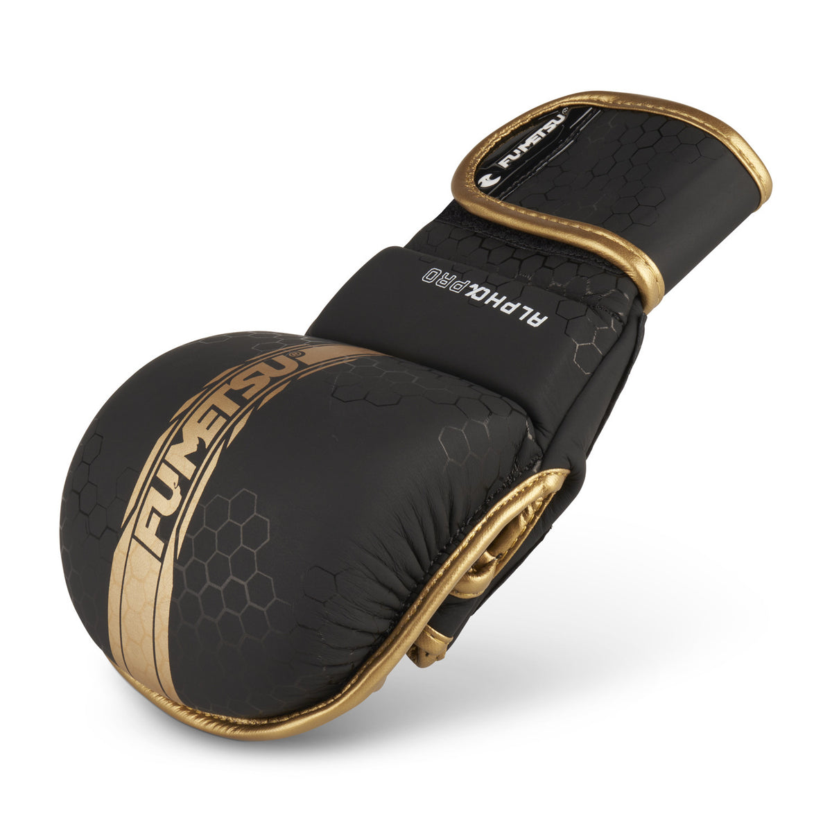 Fumetsu Alpha Pro Guantoni da Sparring MMA - Nero/Oro