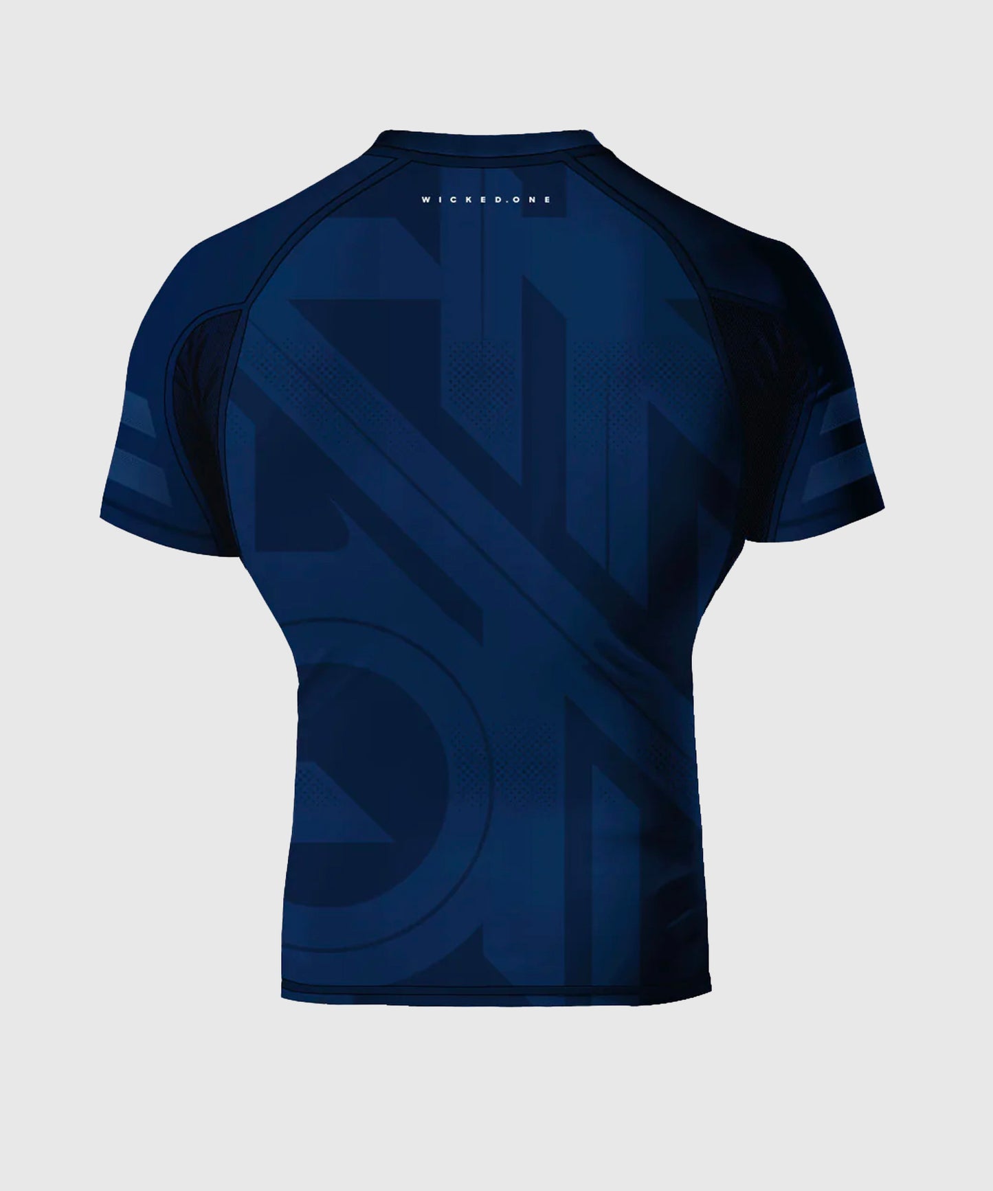Wicked One Outsiderz Rashguard de Manga Corta - Azul Marino