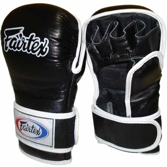 Fairtex V15 MMA-Sparring-Handschuhe - Schwarz