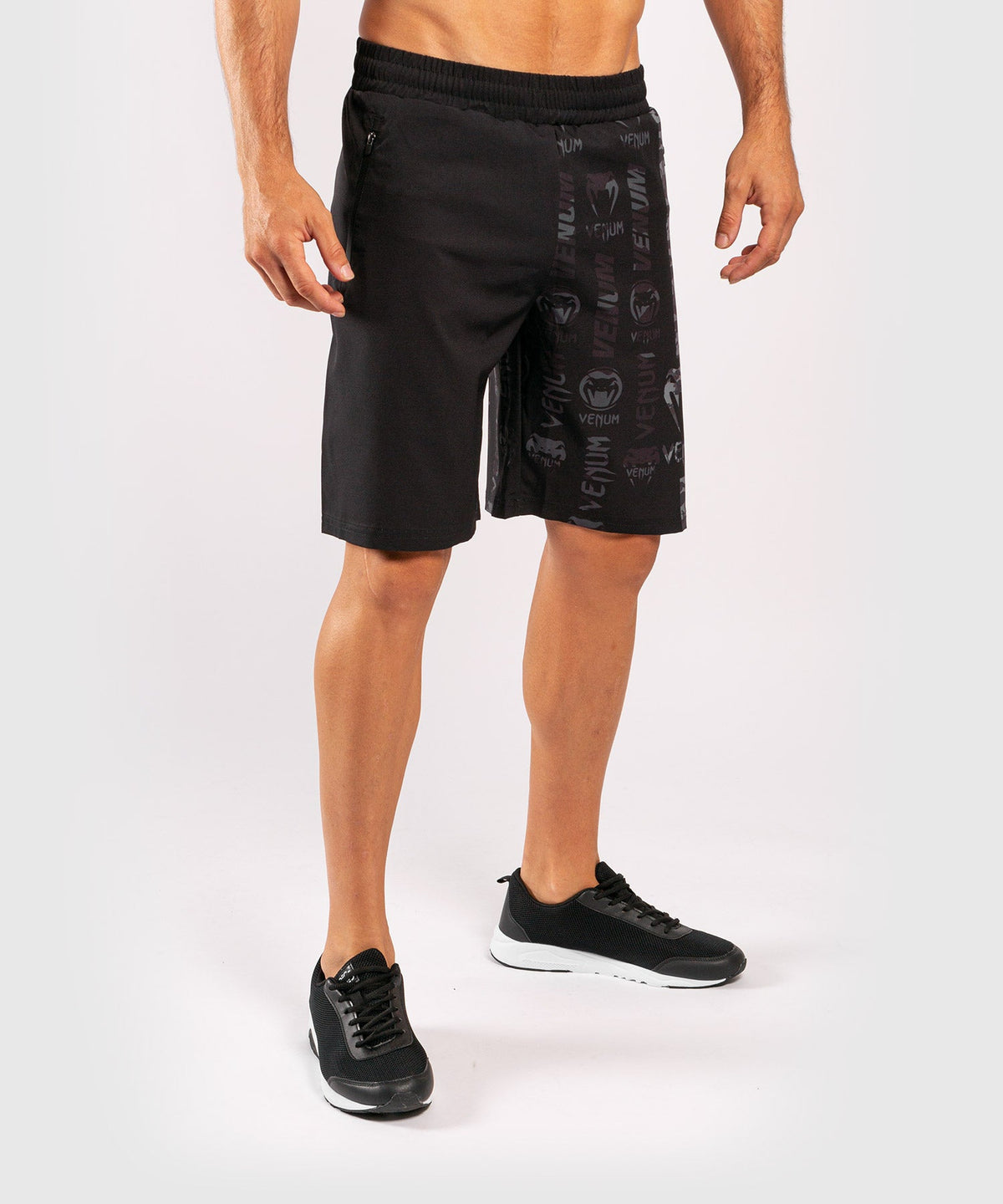 Short de Sport Venum Logos - Noir/Urban Camo