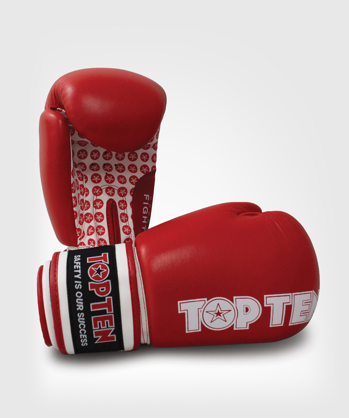 Gants de boxe américaine Top Ten Fight Stars - Rouge