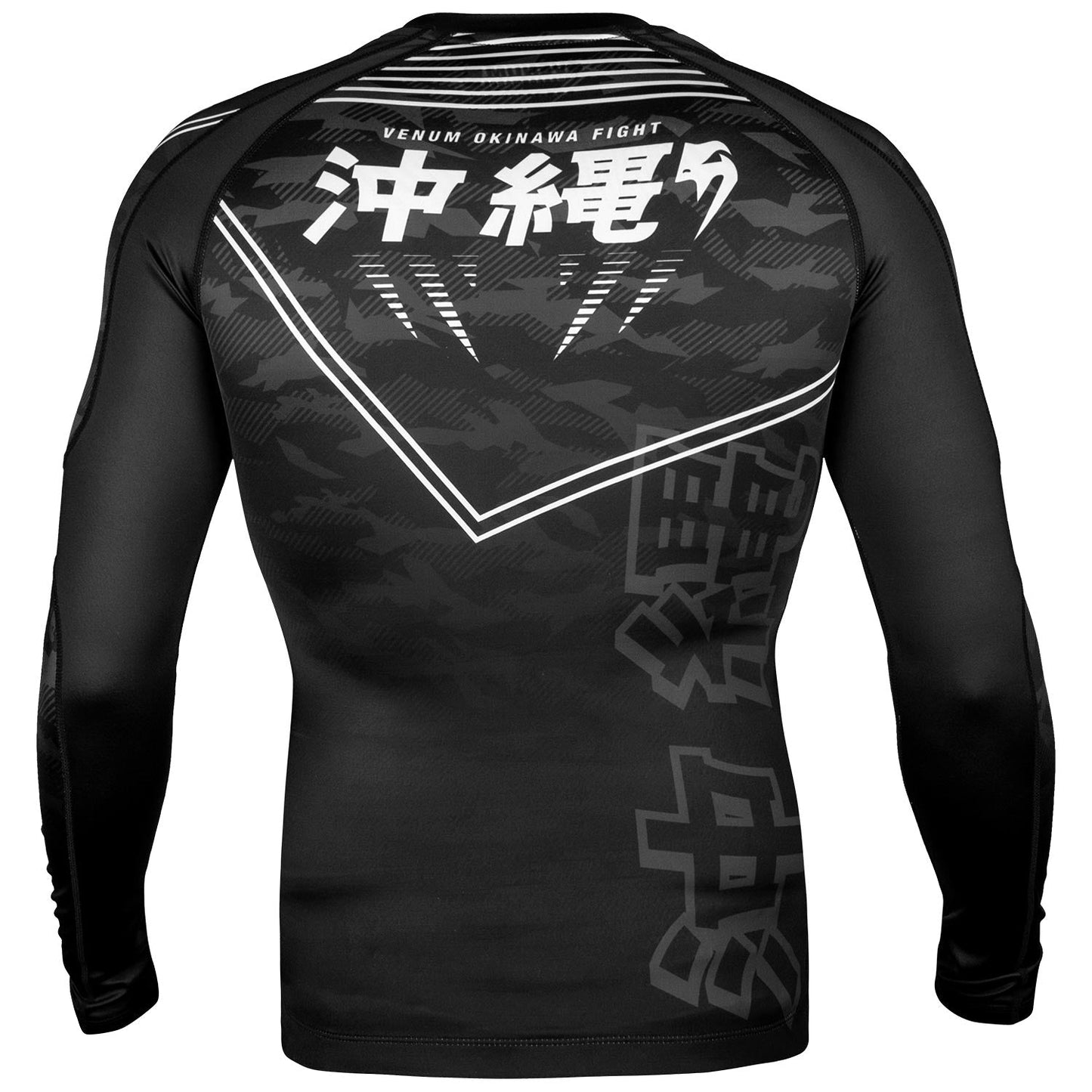 Rashguard Venum Okinawa 2.0 - Manches longues - Noir/Blanc