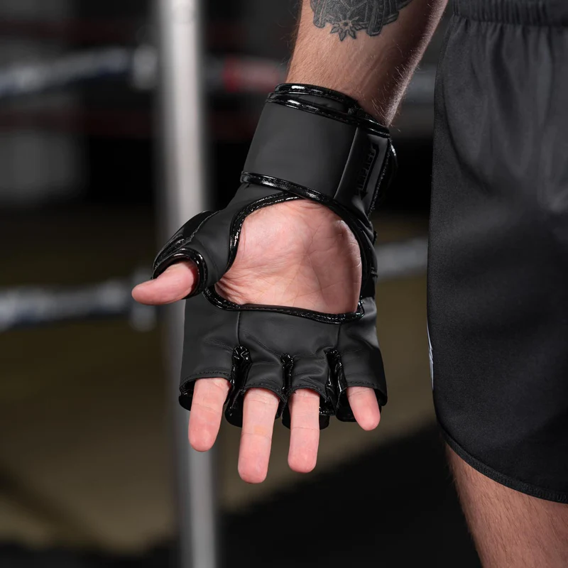 Phantom Athletics Apex Hybrid MMA-Handschuhe - Schwarz
