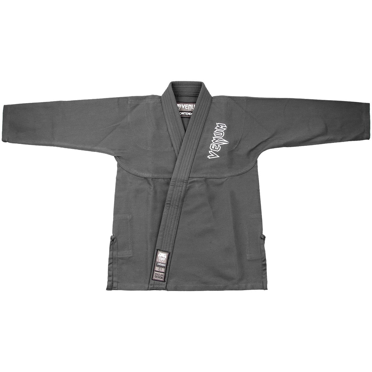 Venum Contender Kids Gi da BJJ (Completo di cintura bianca) - Grigio