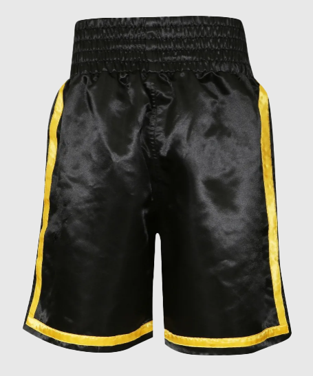 Everlast Compétition Pantalones Cortos de Boxeo - Negro/Oro