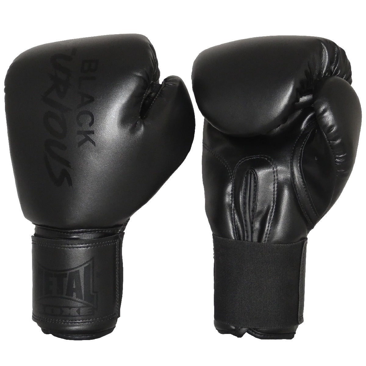 Metal Boxe Black Furious Boxhandschuhe - Schwarz/Schwarz