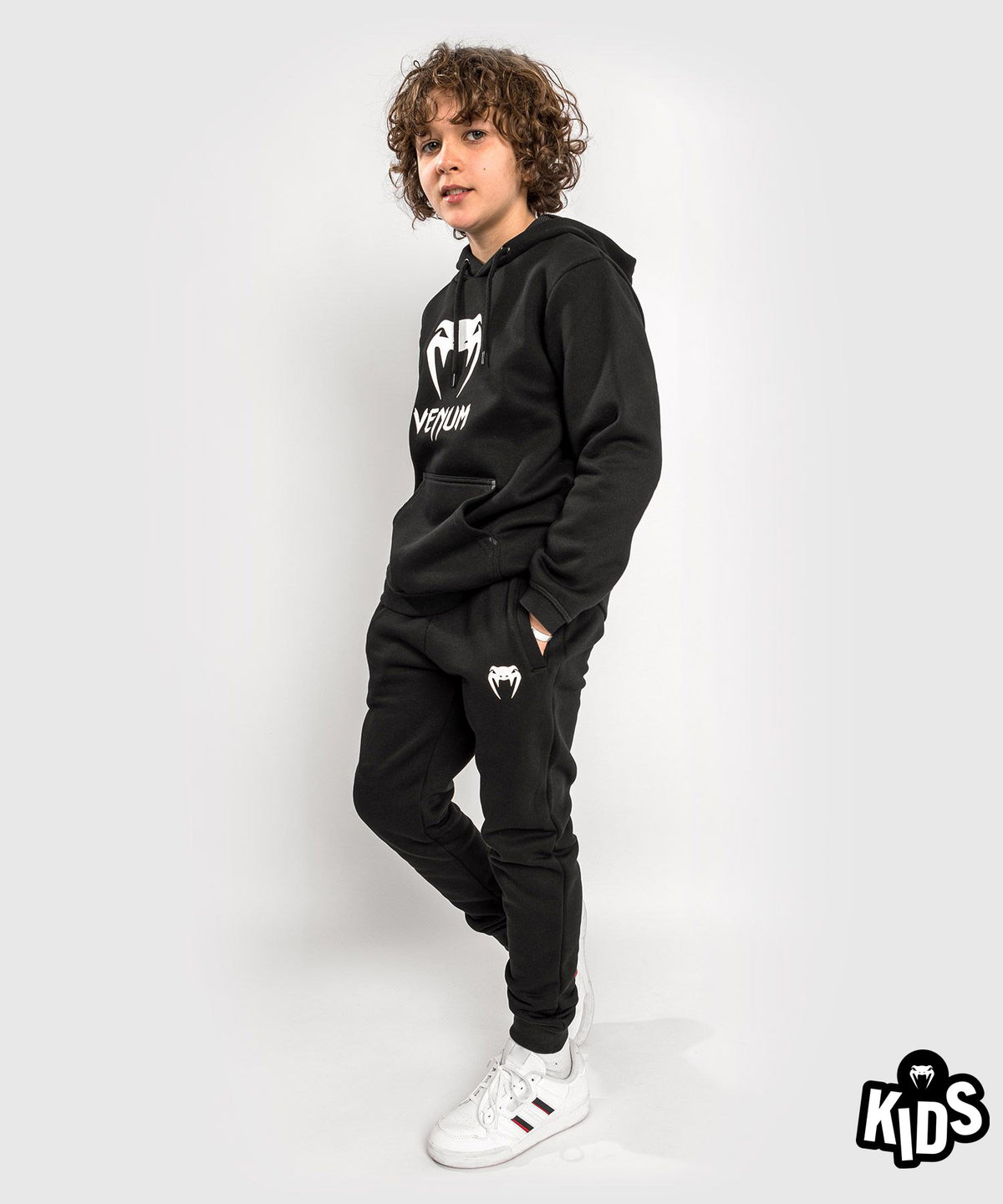 Venum Classic Jogginghose – Für Kinder – Schwarz 