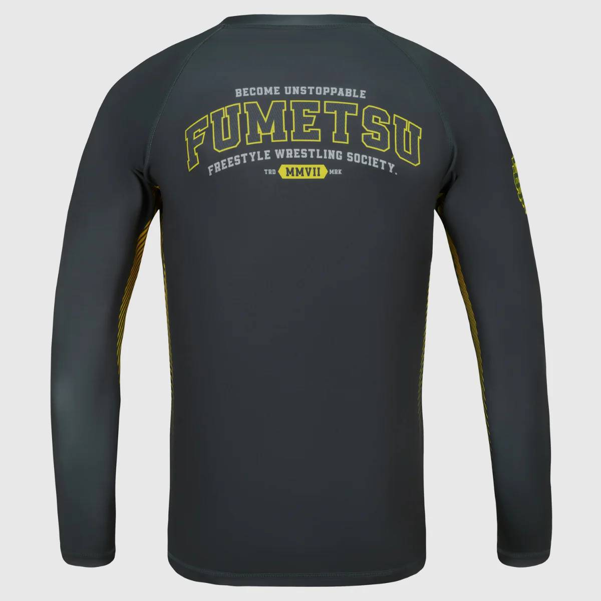 Fumetsu Varsity Long Sleeve Rashguard - Grey