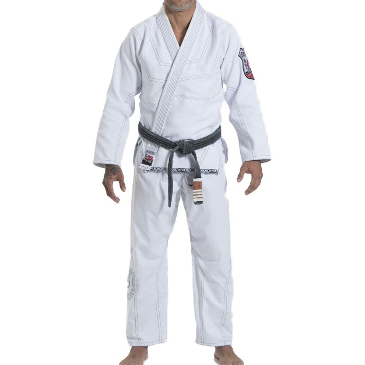 Kimono de JJB Grips Cali 99 - Blanc