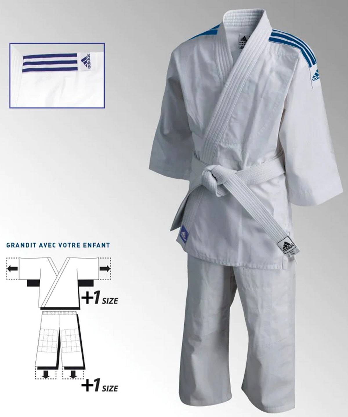 Adidas 200 Evolution Judo Kimono - White
