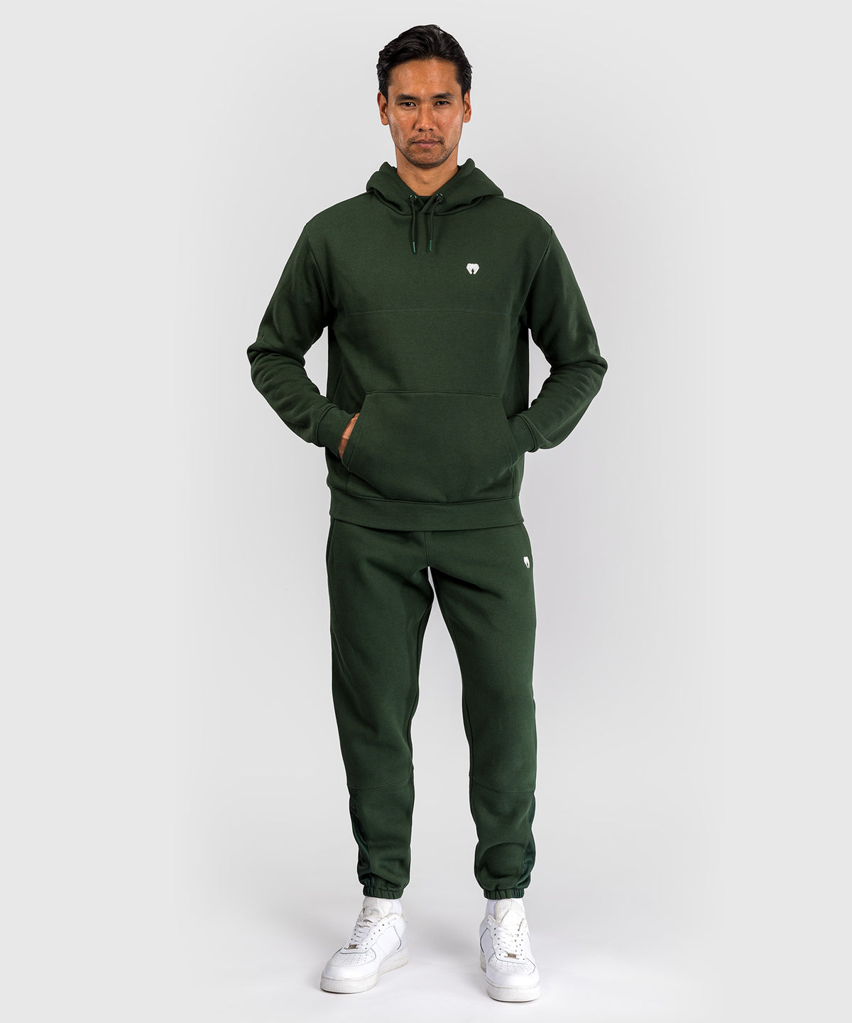 Sweatshirt à capuche Venum Silent Power - Vert Forêt