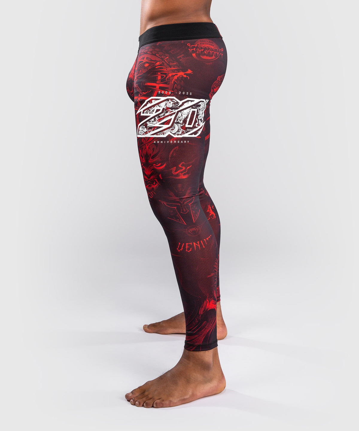 Venum 20th Anniversary Spats - Nero/Rosso