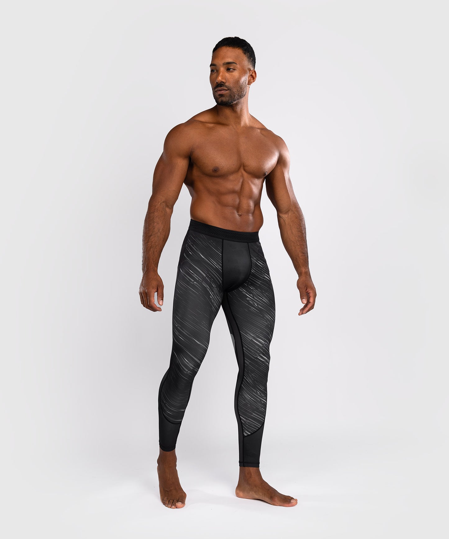 Venum Rapid Spats - Negro/Gris Tormenta