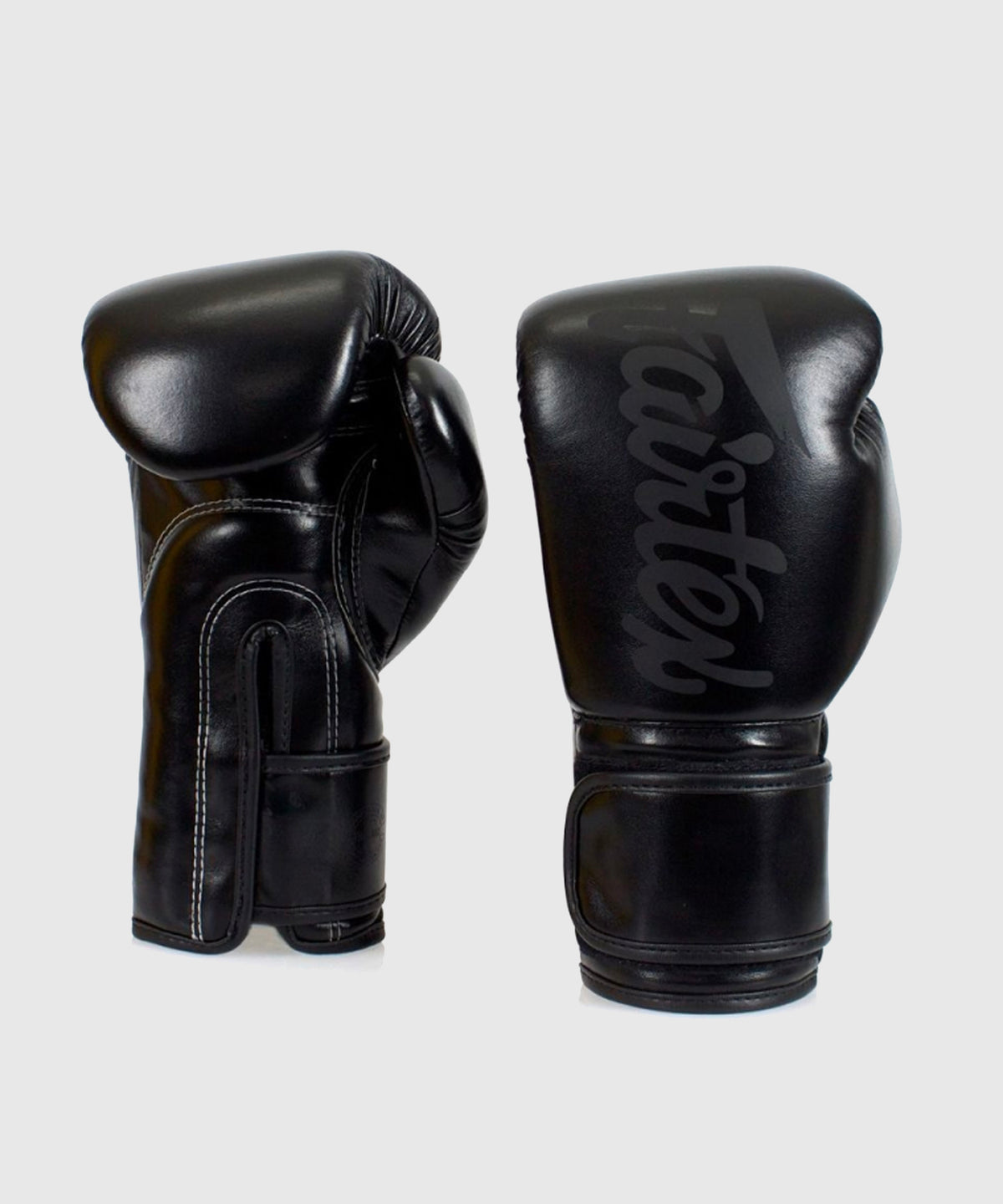 Fairtex Micro Fibre Solid Black Boxhandschuhe