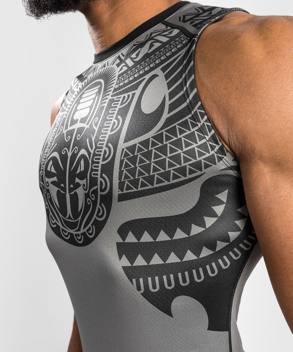 Rashguard Venum Nakahi - Sans Manche - Gris