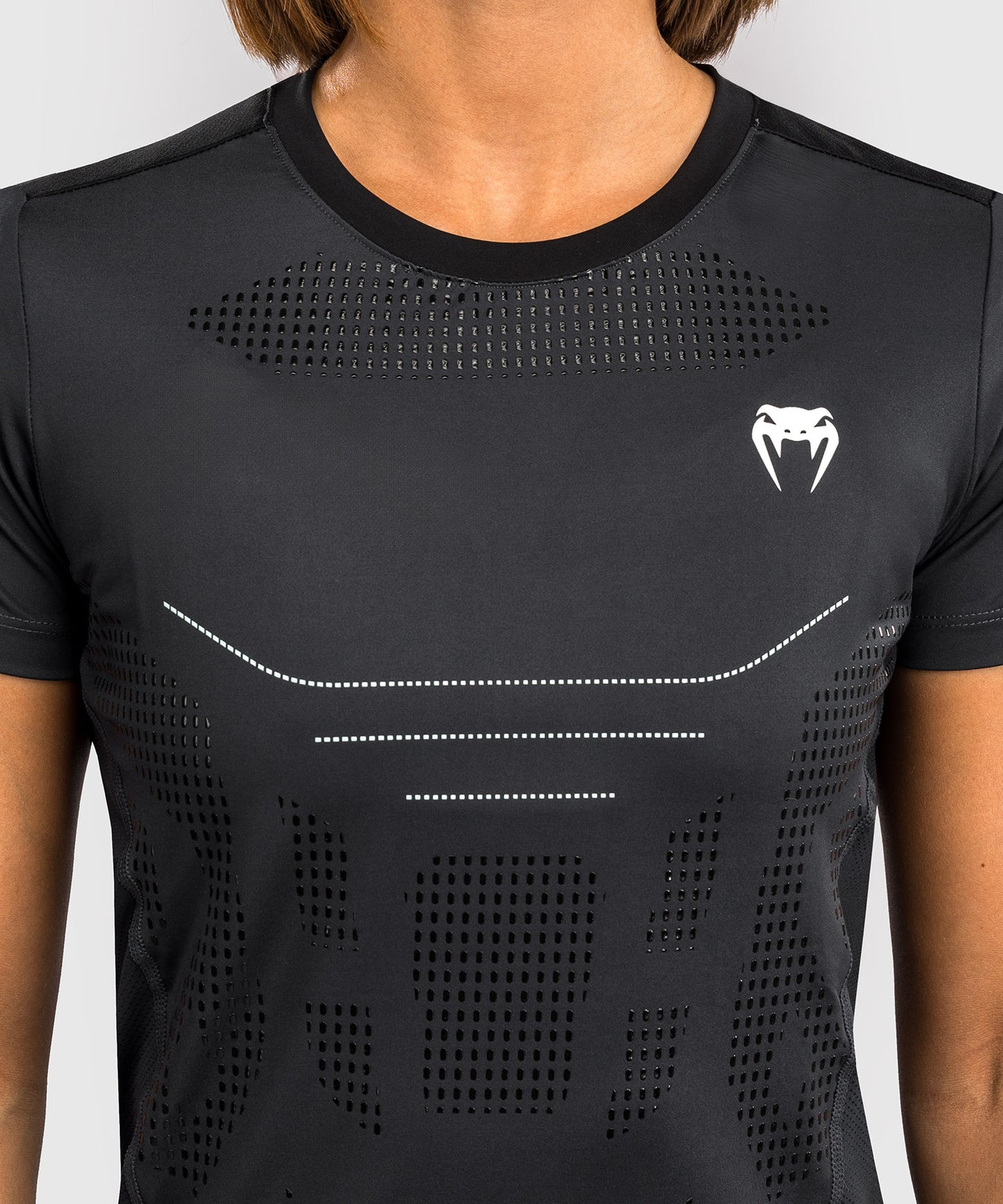 Venum Technical 3.0 Camiseta Dry Tech para Mujeres - Storm Grey