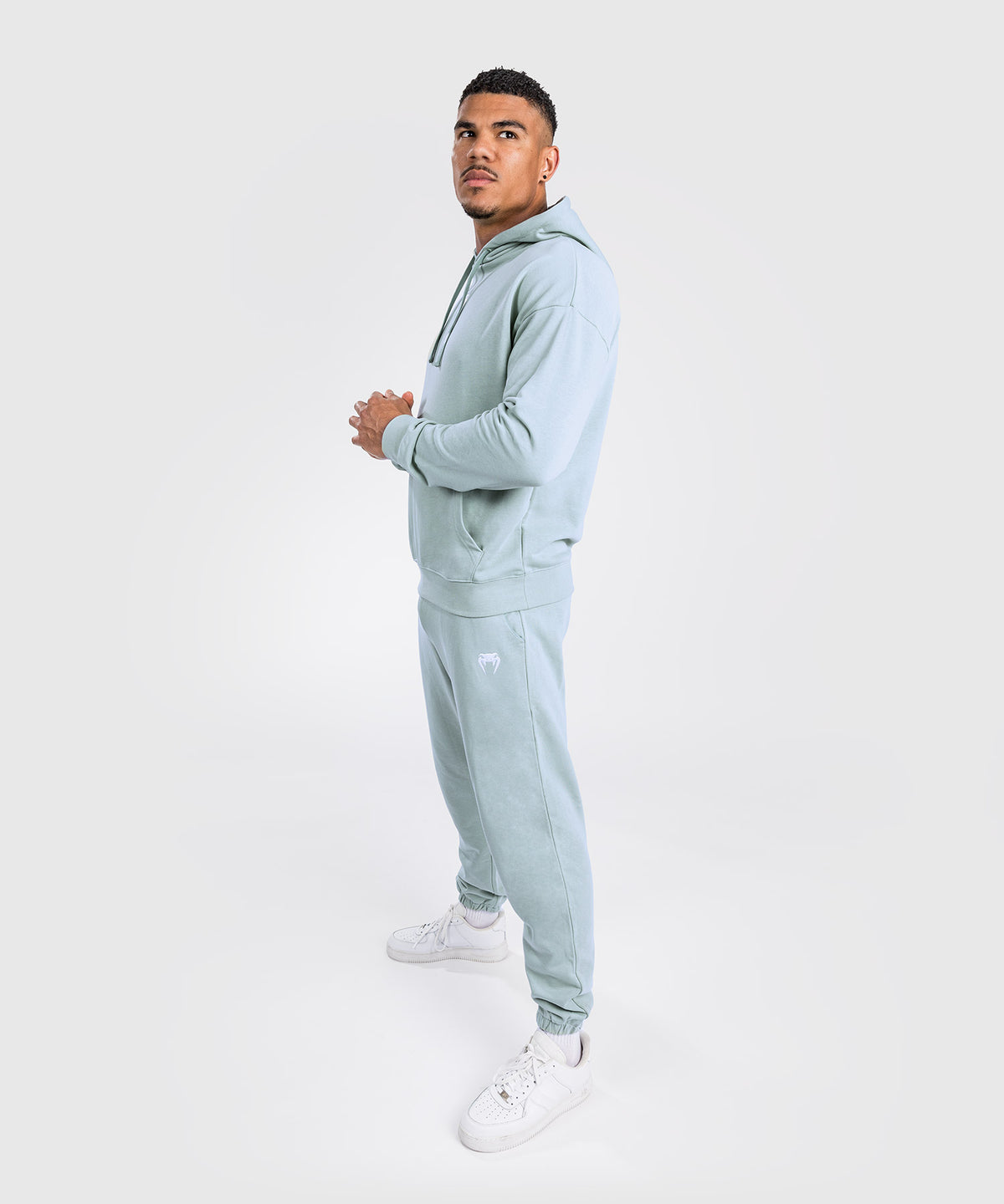 Sweat À Capuche pour Hommes Venum Vortex XL - Bleu Océan