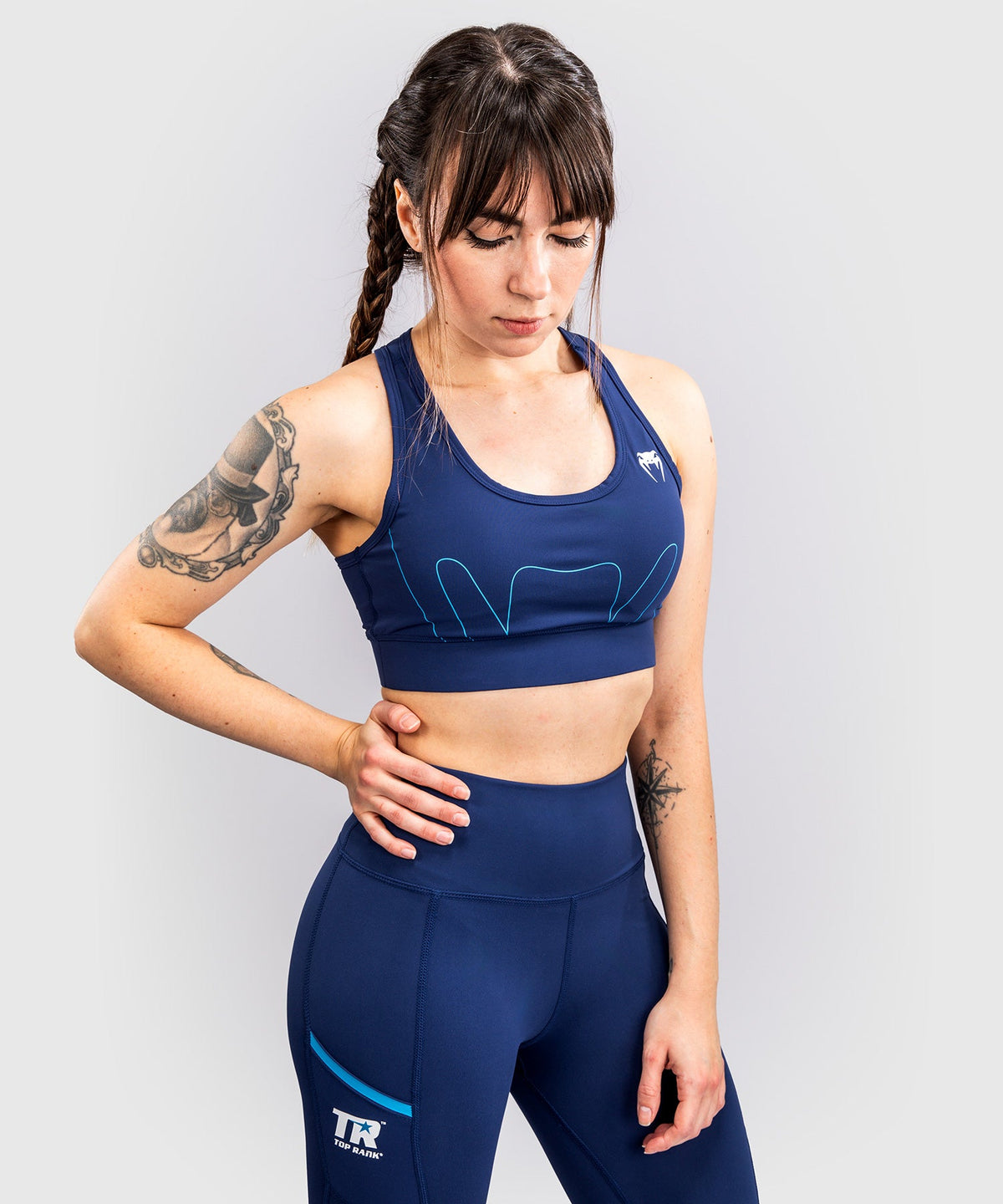 Venum x Top Rank Original Sujetador deportivo para Mujer - Azul Marino