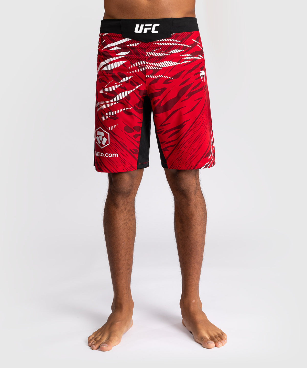 UFC Fusion by Venum Authentic Fight Night Shorts da Lotta per Uomo - Fit Largo - Rosso