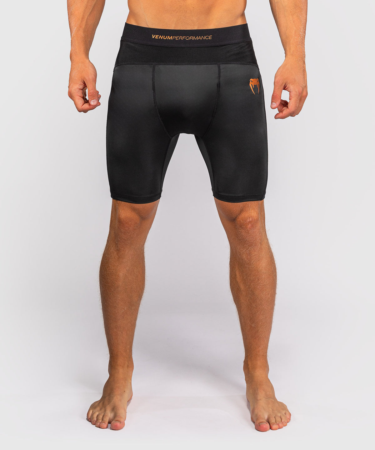 Venum G-Fit Revolution Pantalón corto de Vale Tudo - Negro/Cobre