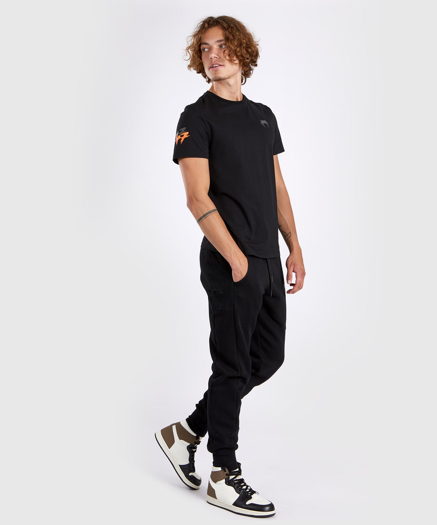 T-Shirt Venum S47 - Noir/Orange