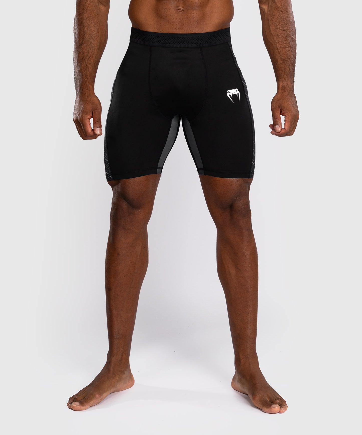 Venum Rapid Pantaloncini a compressione - Nero/Grigio Tempesta
