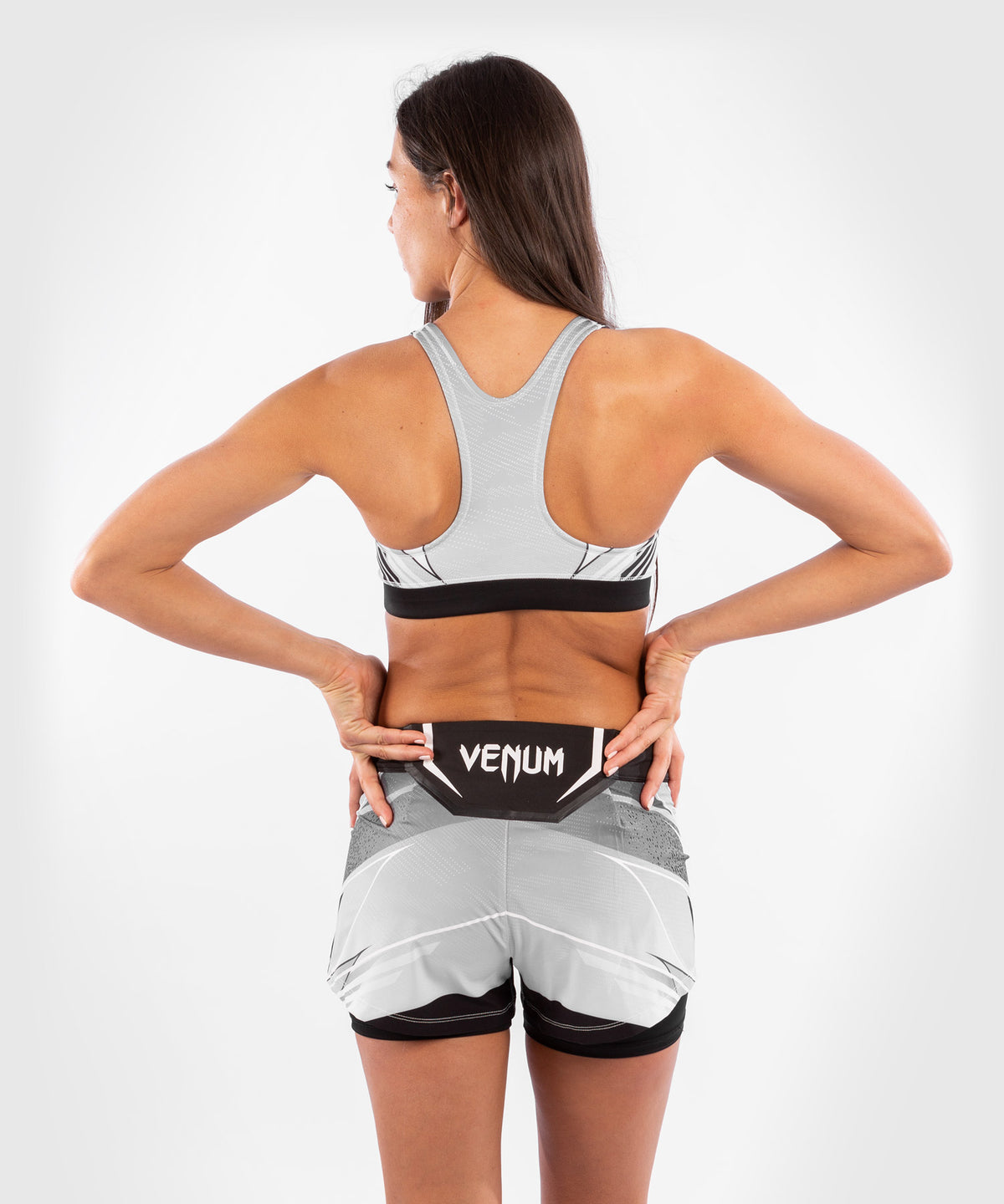 UFC Venum Authentic Fight Night Damen Sport-BH - Weiß
