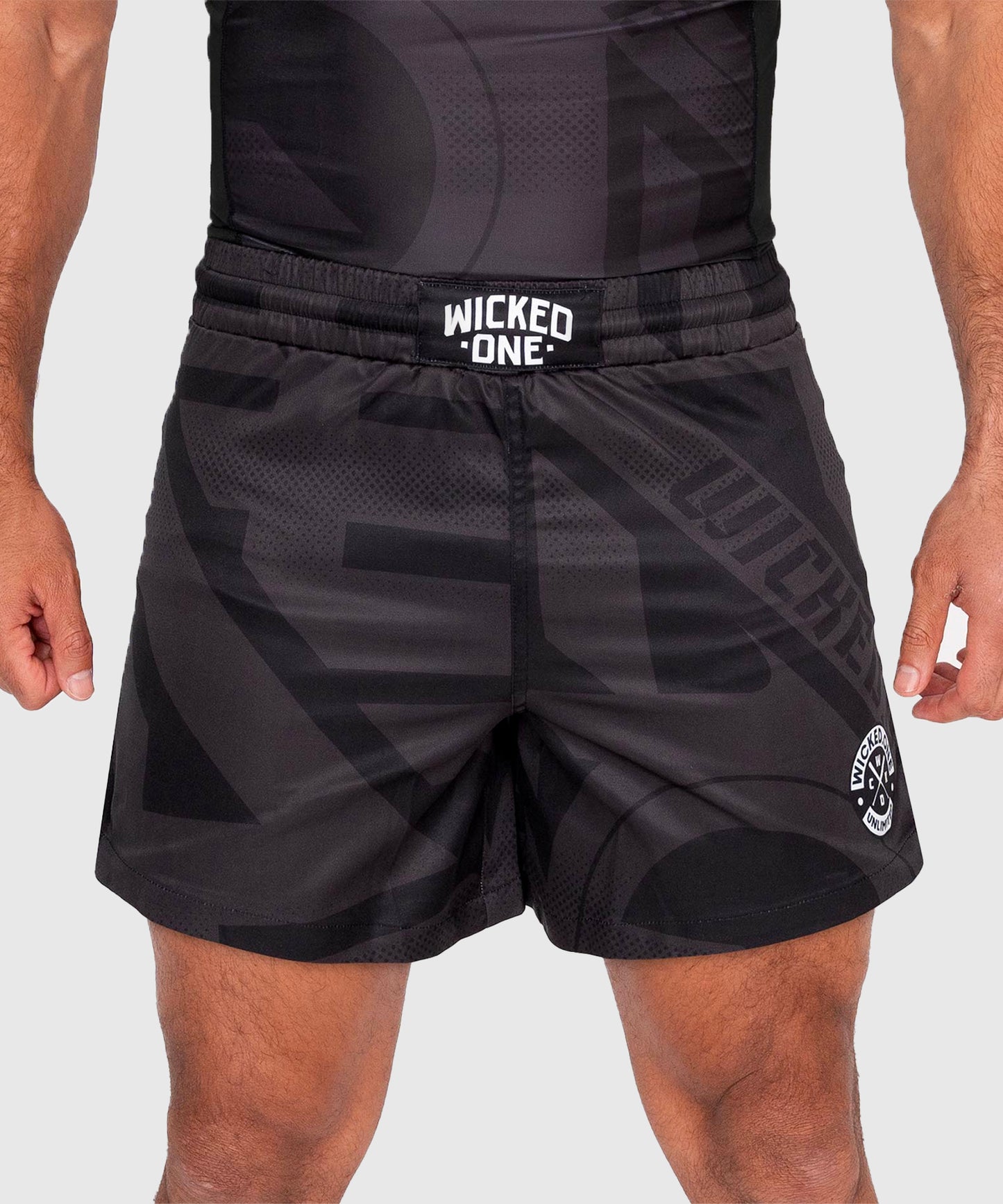 Short de MMA Wicked One Element Outsiderz - Noir