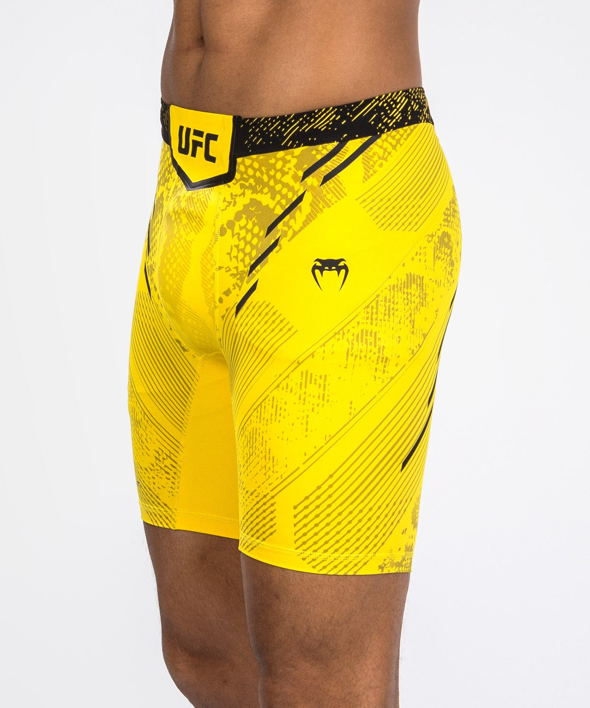 Short de compression pour Hommes UFC Adrenaline by Venum Authentic Fight Night - Jaune