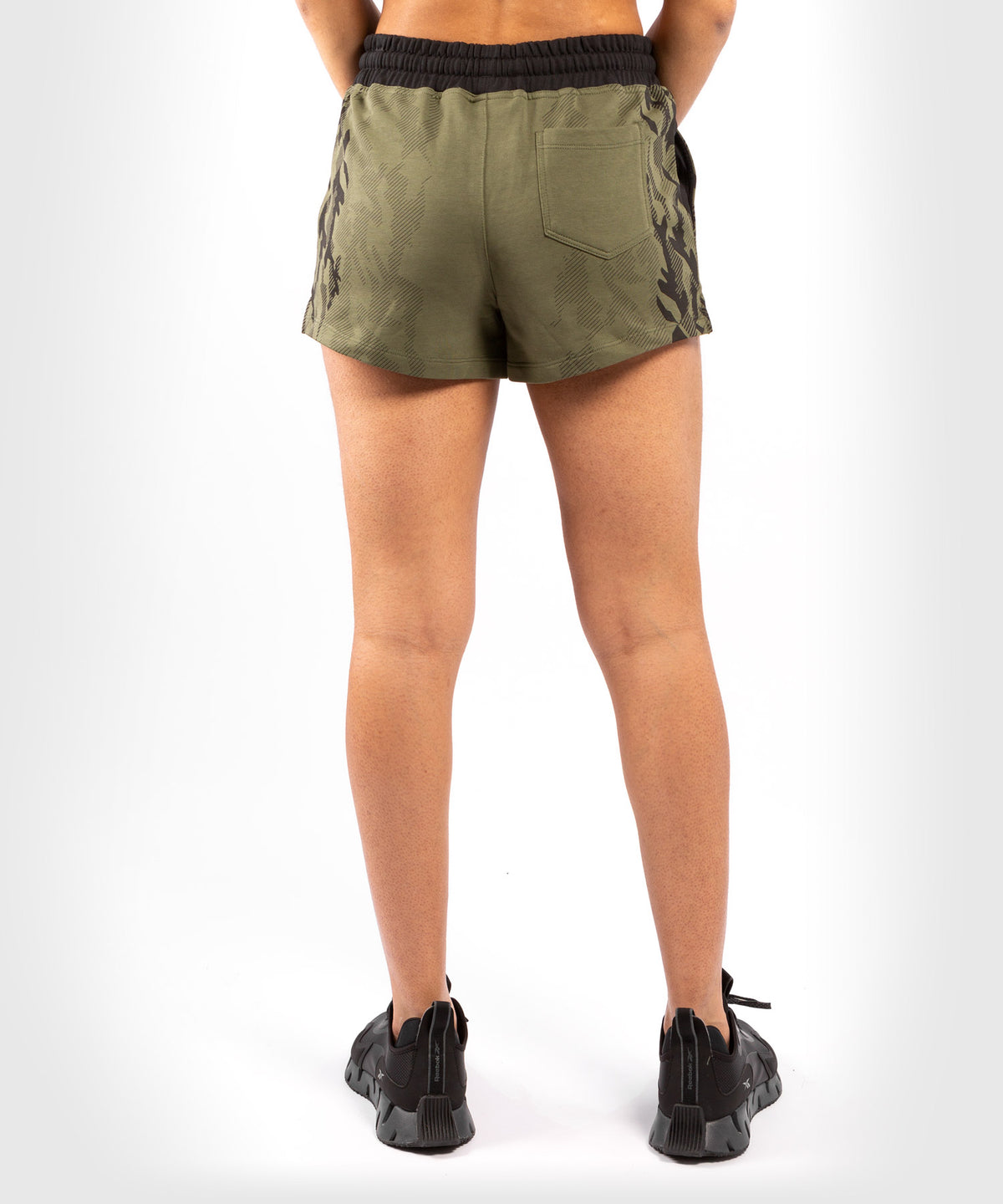 Short de Sport en Coton Femme UFC Venum Authentic Fight Week - Kaki