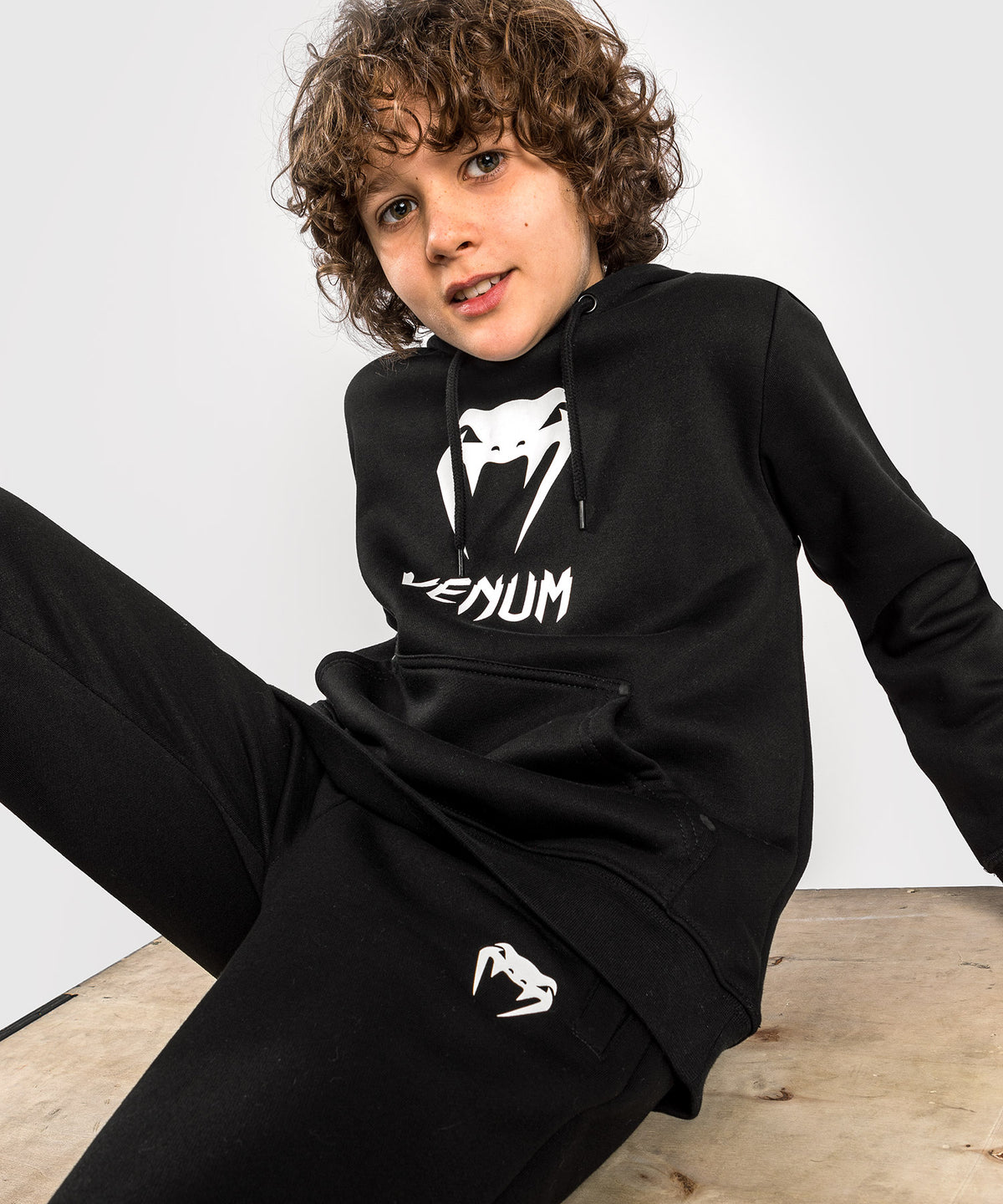 Venum Classic Jogginghose – Für Kinder – Schwarz 