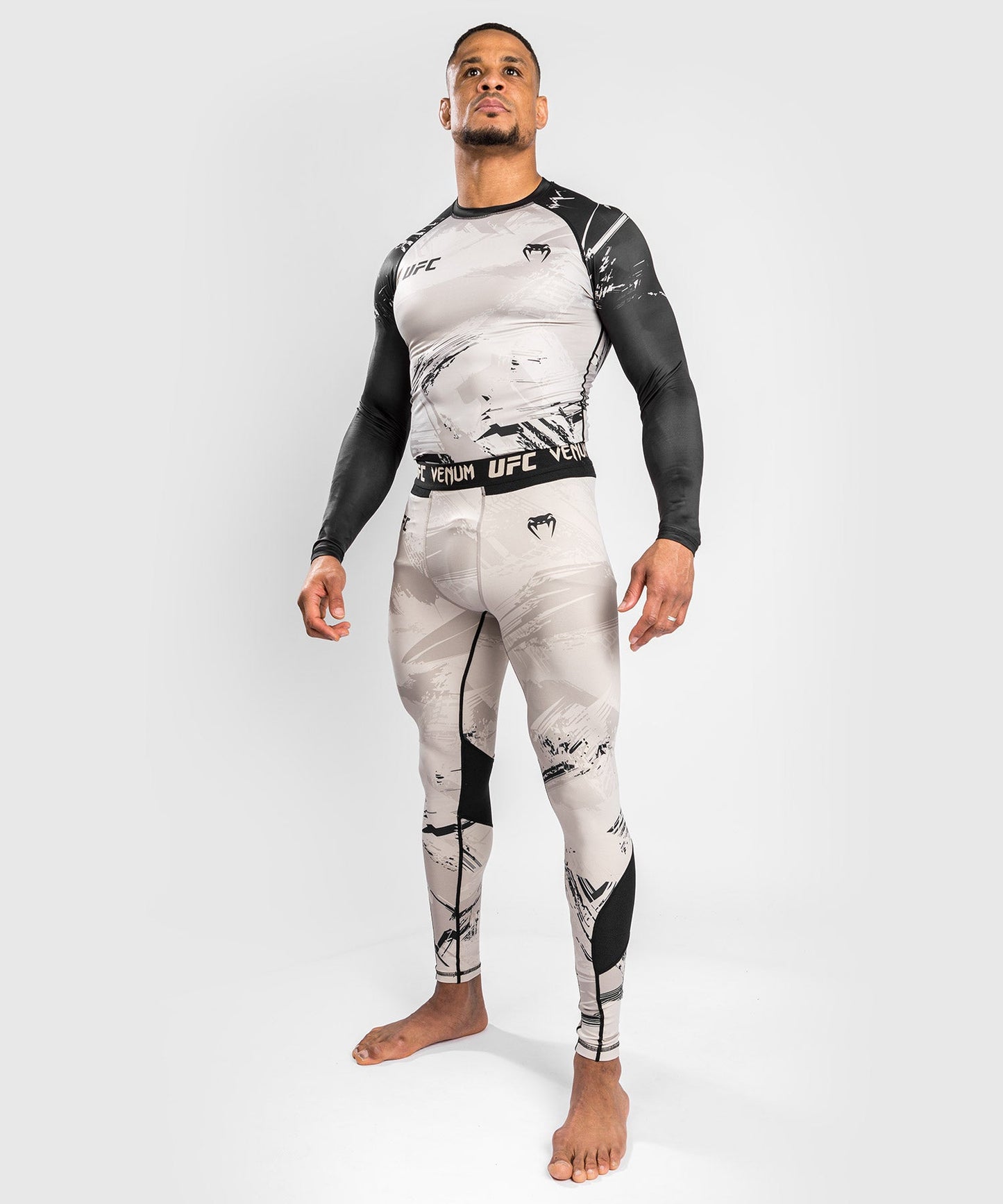 Venum Authentic Fight Week 2.0 UFC Compression Pants - Sand