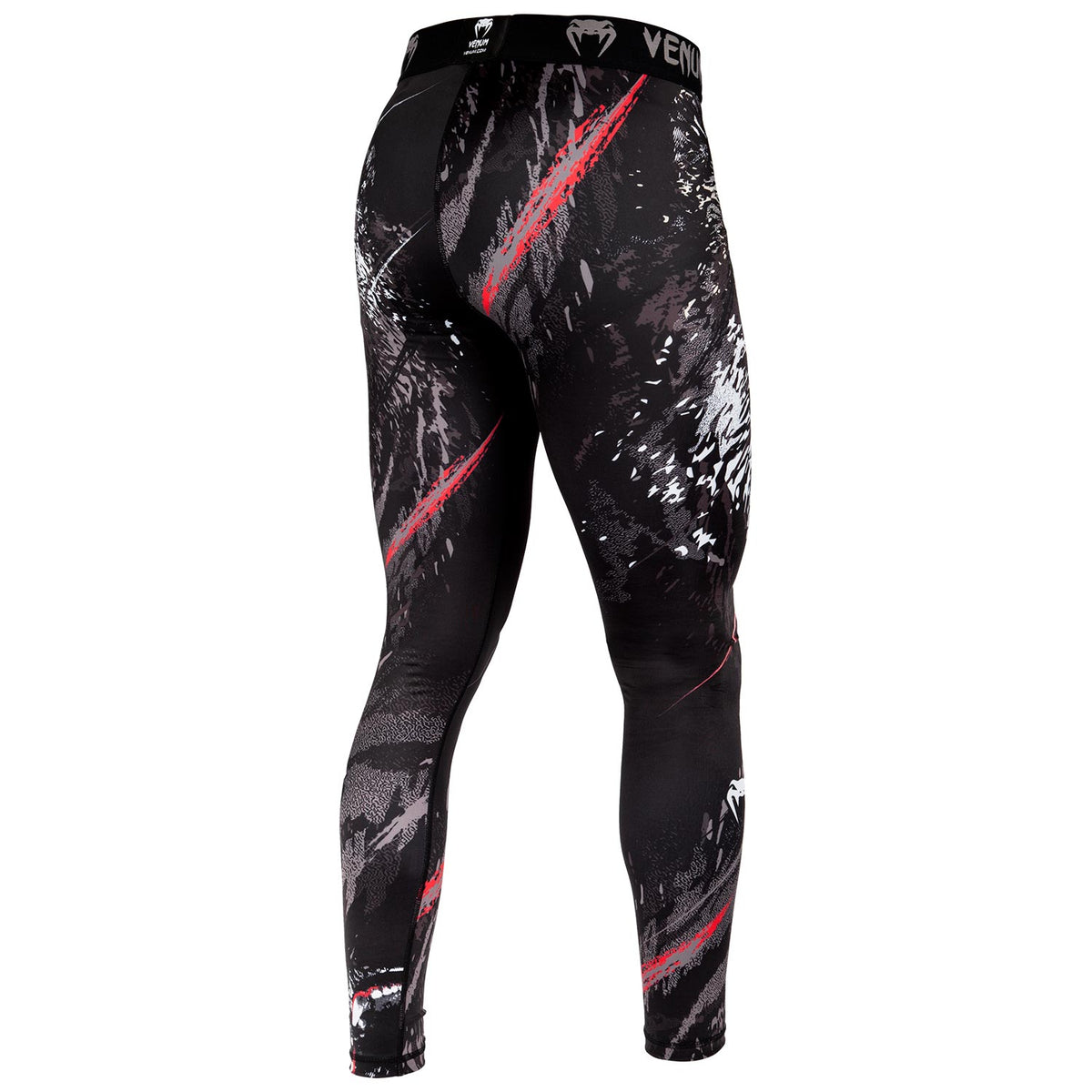 Venum Grizzli Compression Pant - Schwarz/Weiß