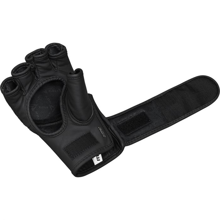 RDX F15 MMA-Handschuhe - Mattschwarz