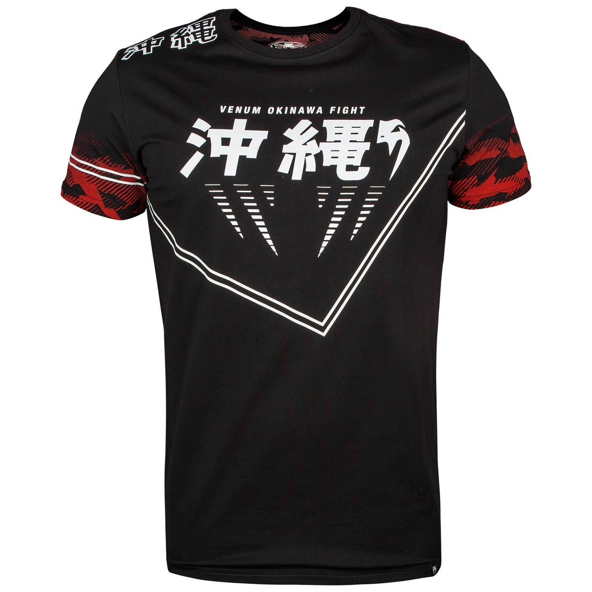Venum Okinawa 2.0 T-shirt - Black/White/Red