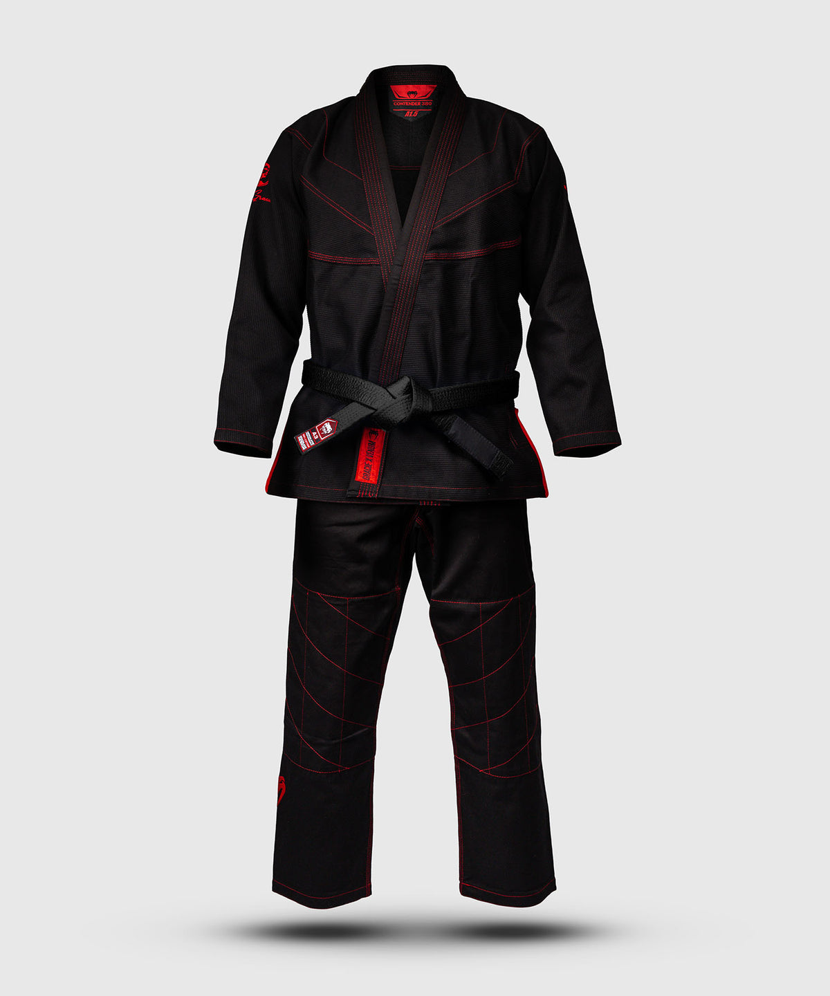 Venum x Roger Gracie Signature Kimono de BJJ - Negro/Rojo