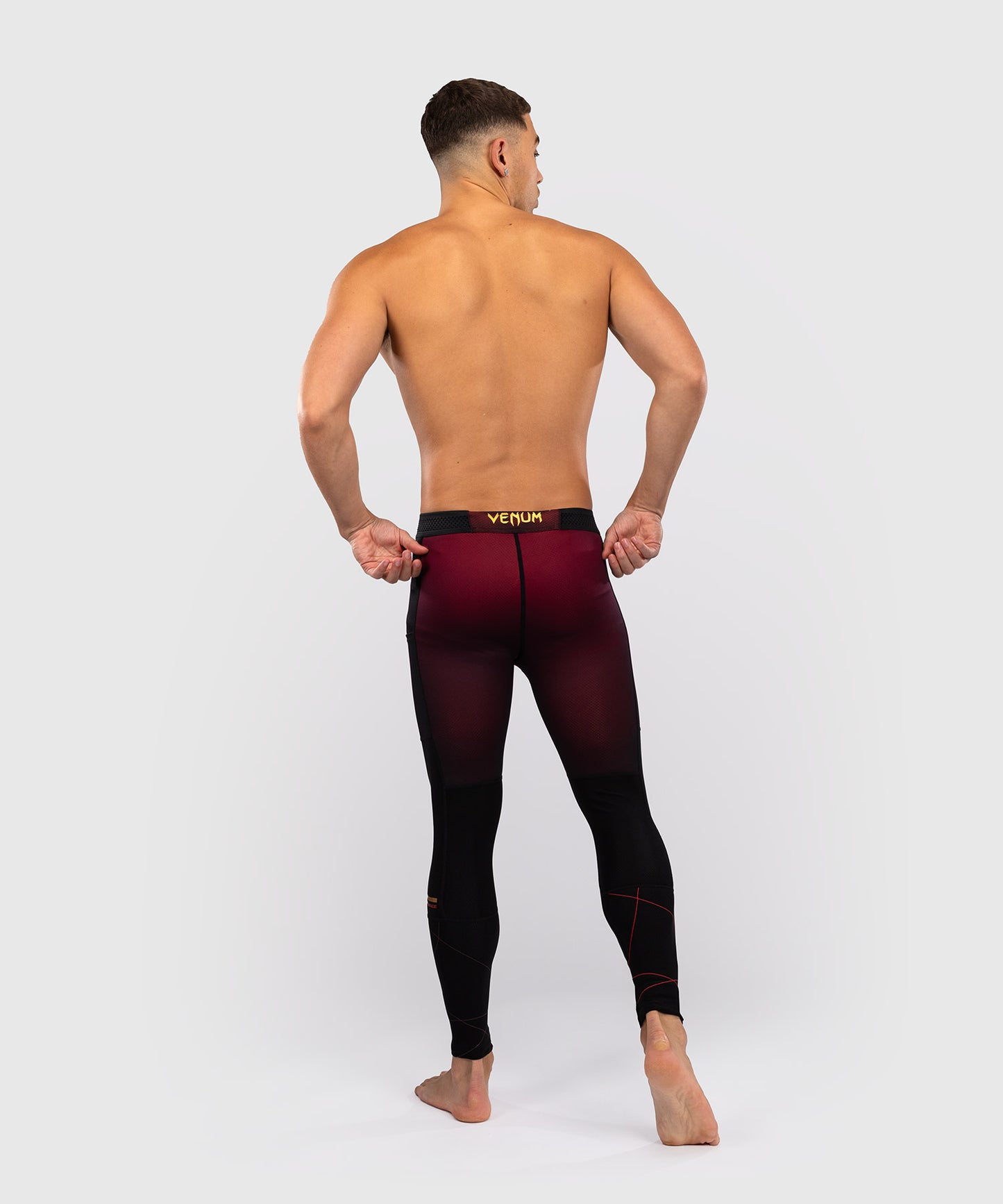 Venum Tactical XT Spats - negro/borgoña/oro