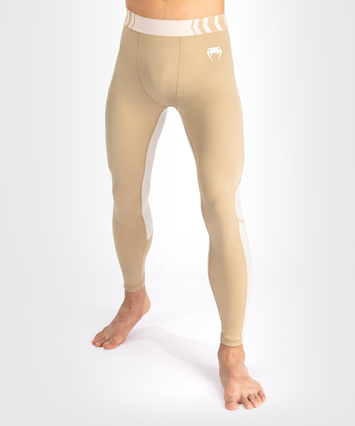 Pantalon de Compression pour Hommes Venum Tempest - Beige/Sable
