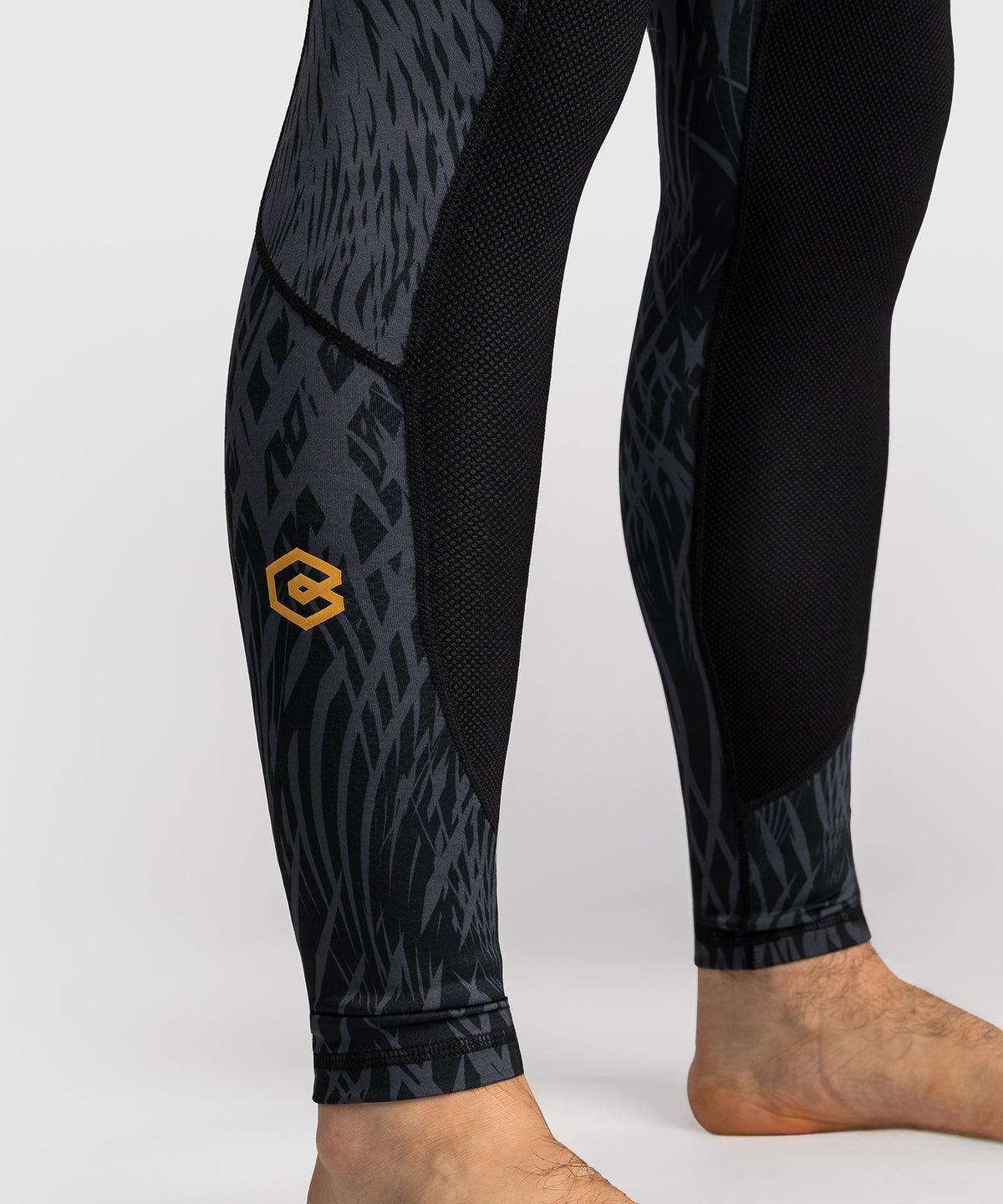 Pantalon de compression Venum x Chimaev - Noir/Gris